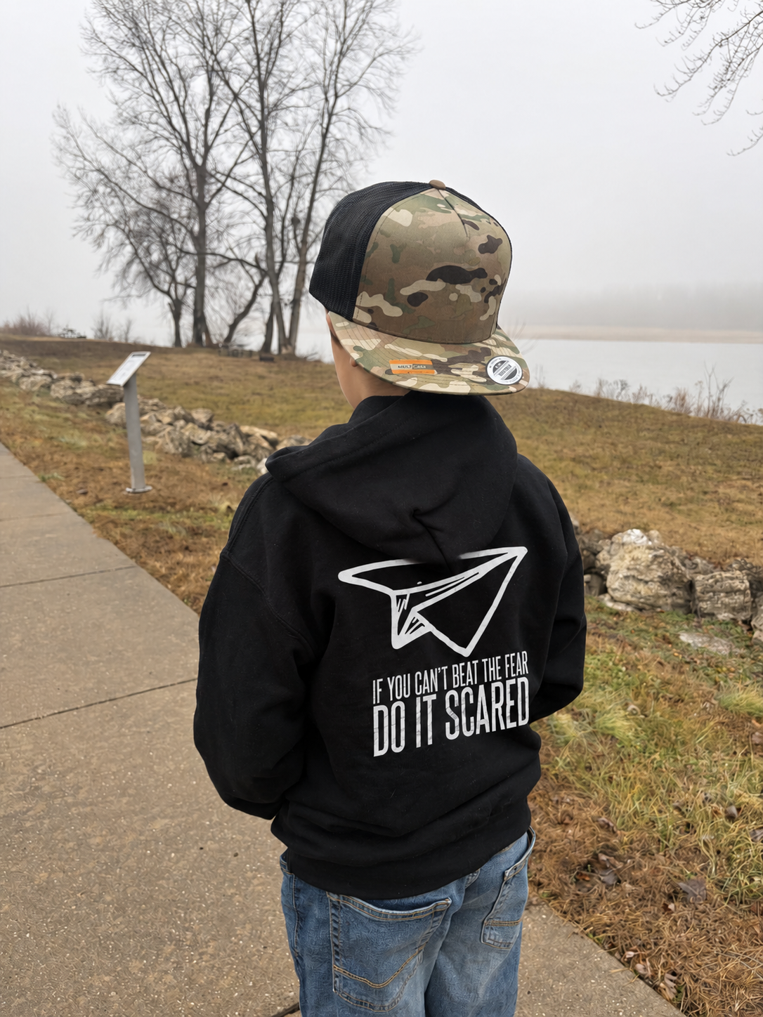 Do It Scared - Paper Airplane | Hoodie
