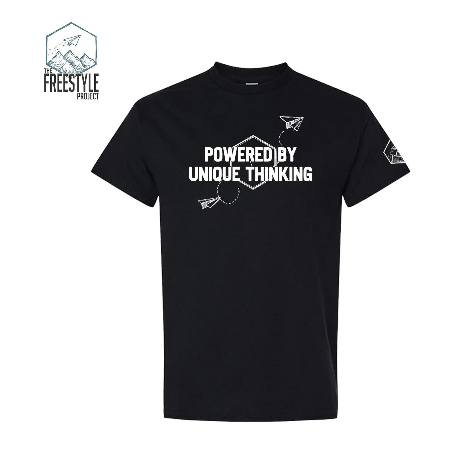 unique thinking - tshirt - black.jpg