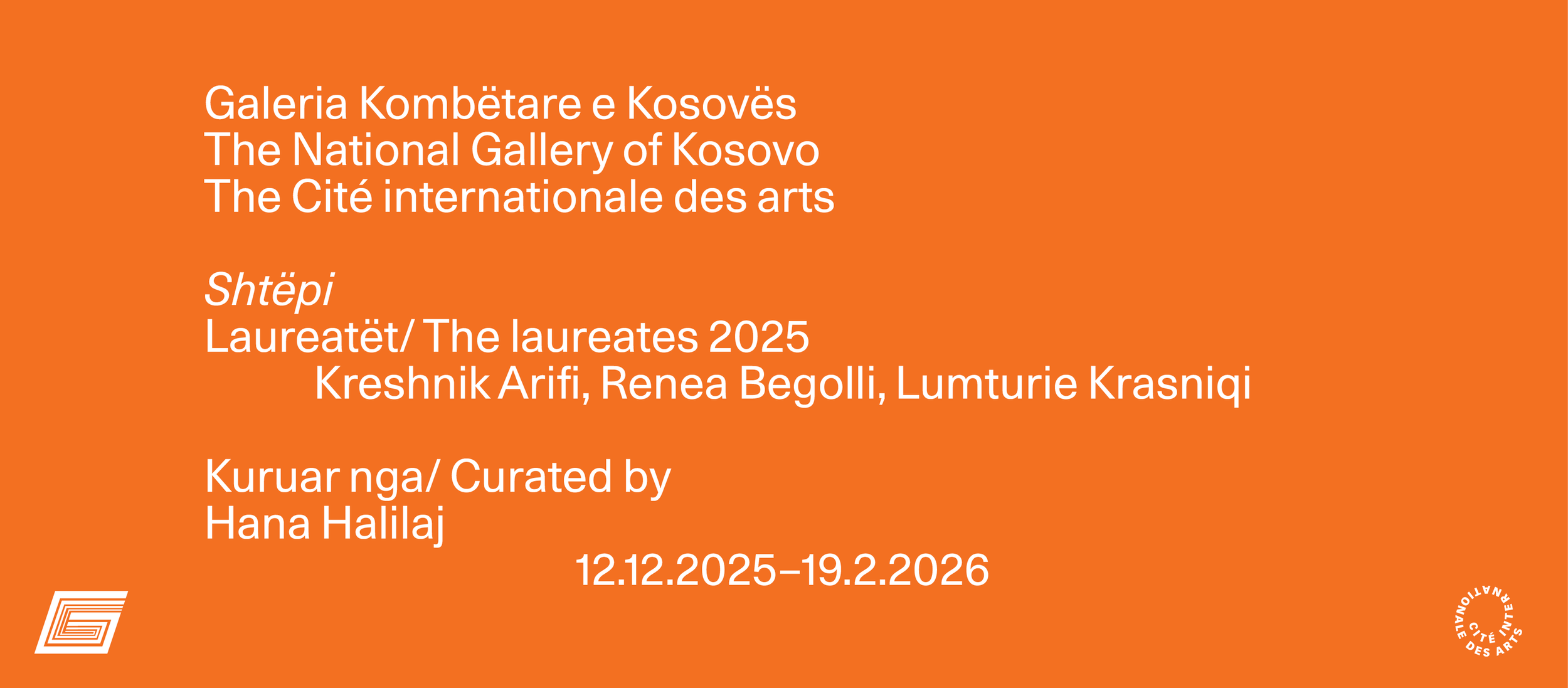 Shtëpi: Exhibition by the Laureates of the First Edition