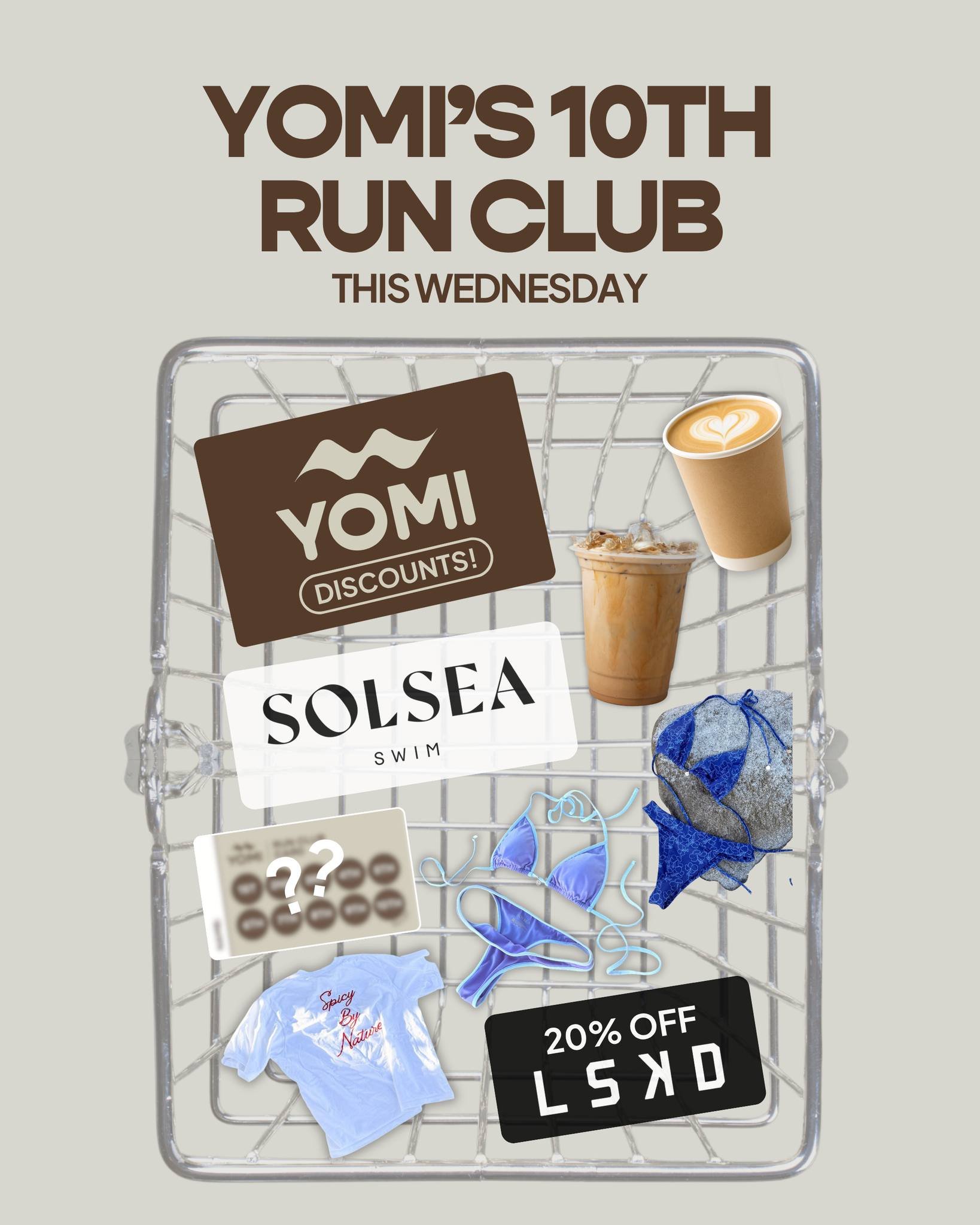 Who's ready for Yomi's 10th Run Club this Wednesday!! 👀