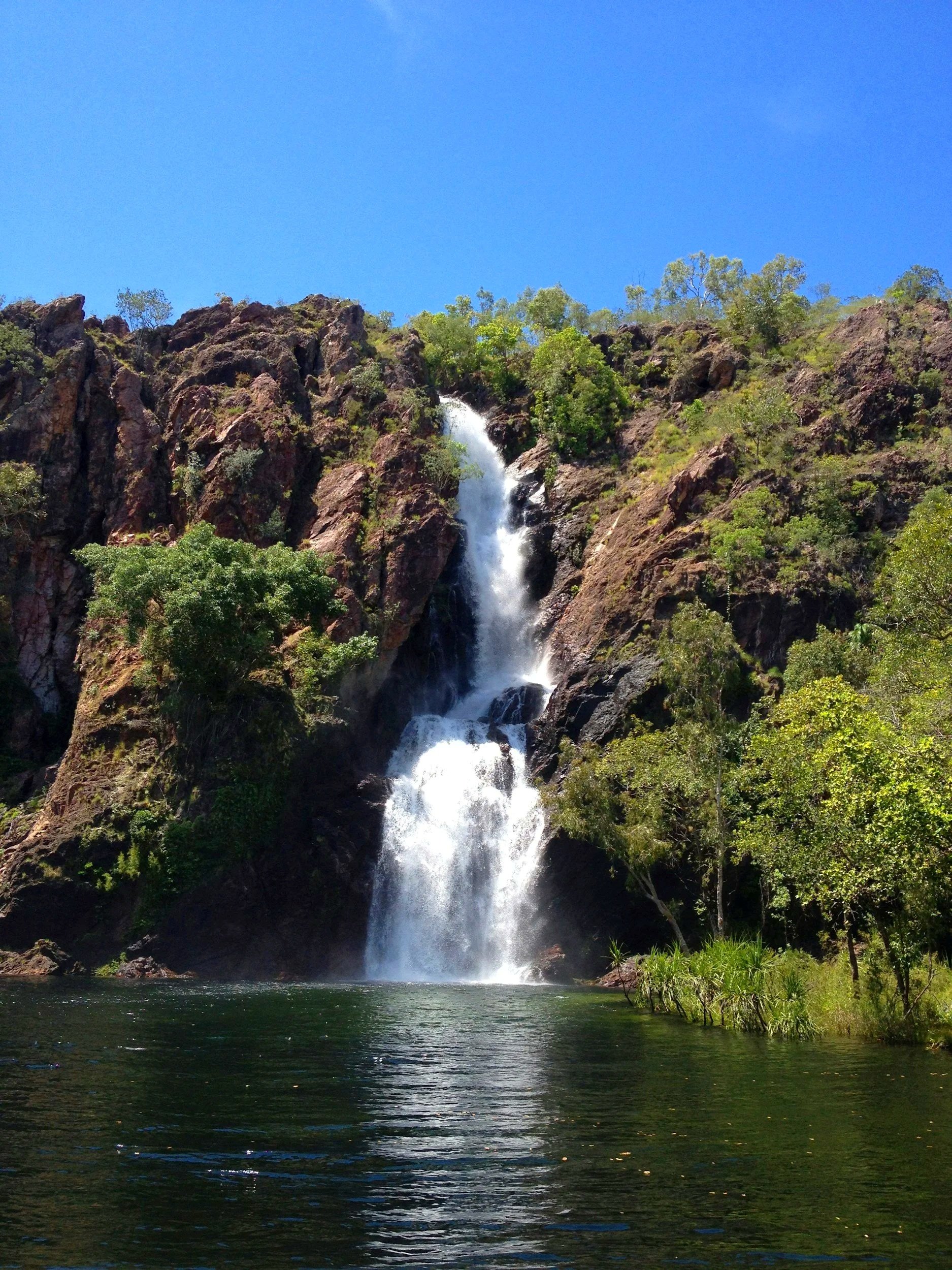 waterval in litchfield national park in het noordelijk territorium, Australië