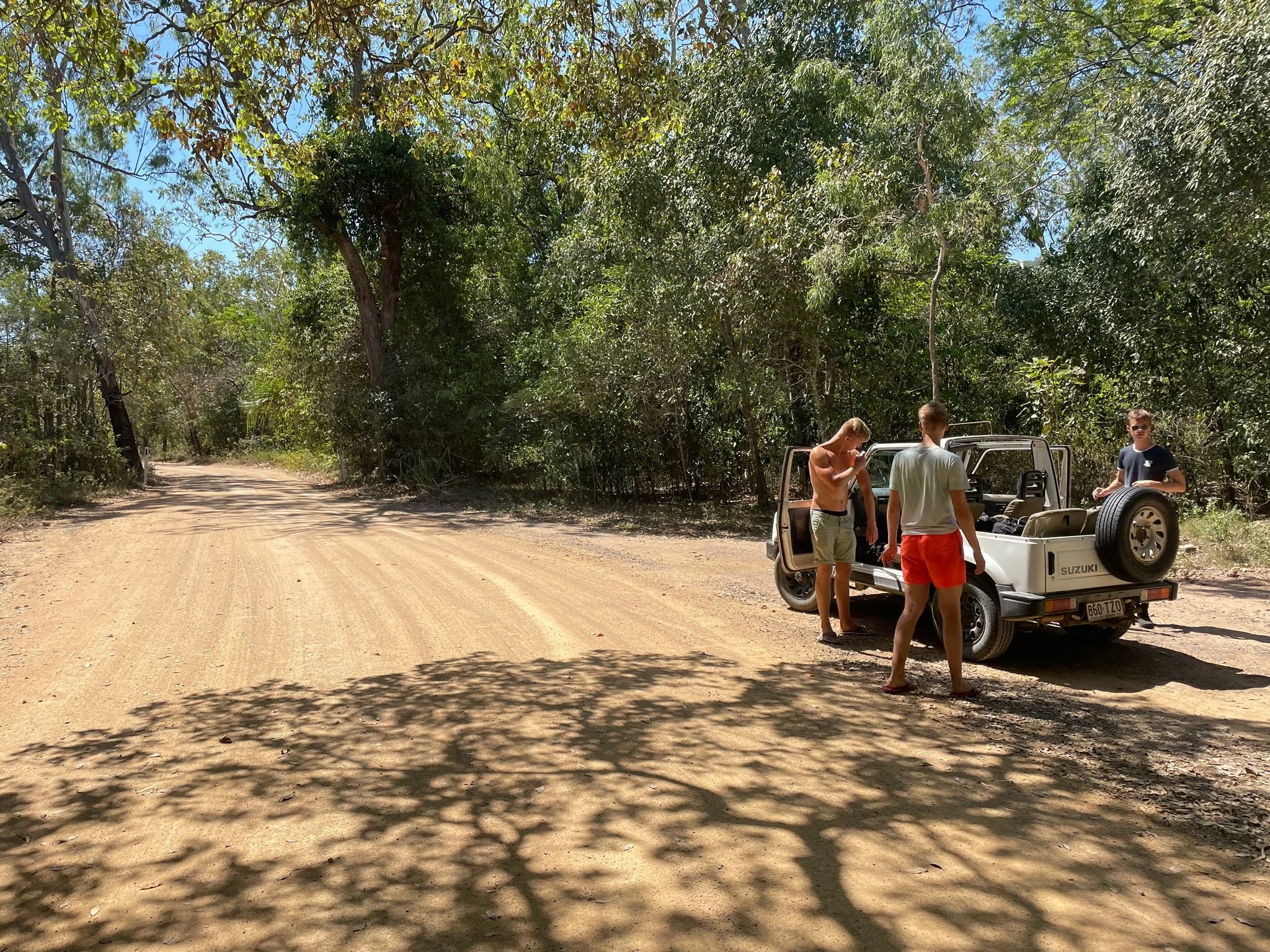 Jeep roadtrip op magnetic island, Queensland, Australië