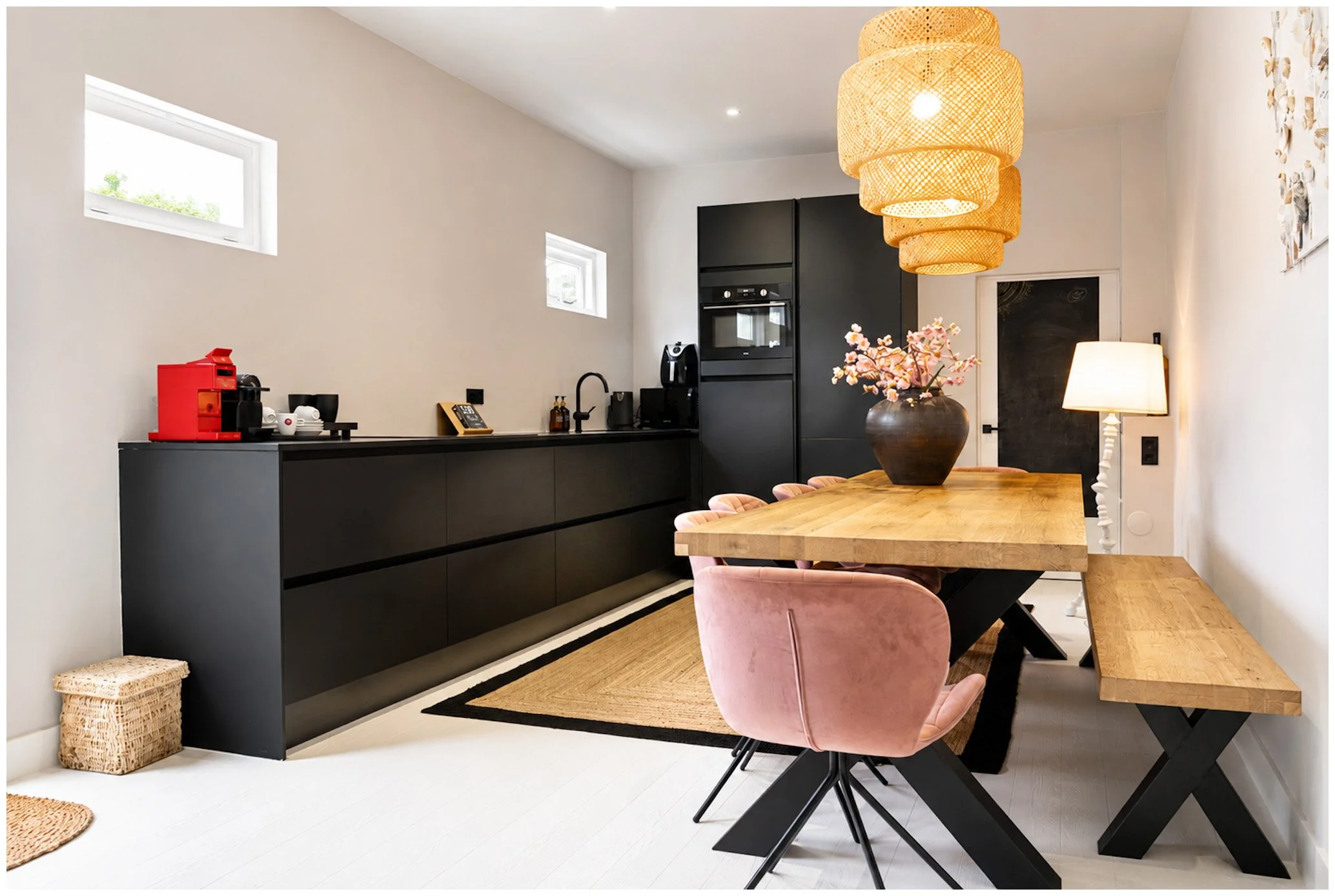 Modern fully equipped kitchen at Stay in Breda holiday home
