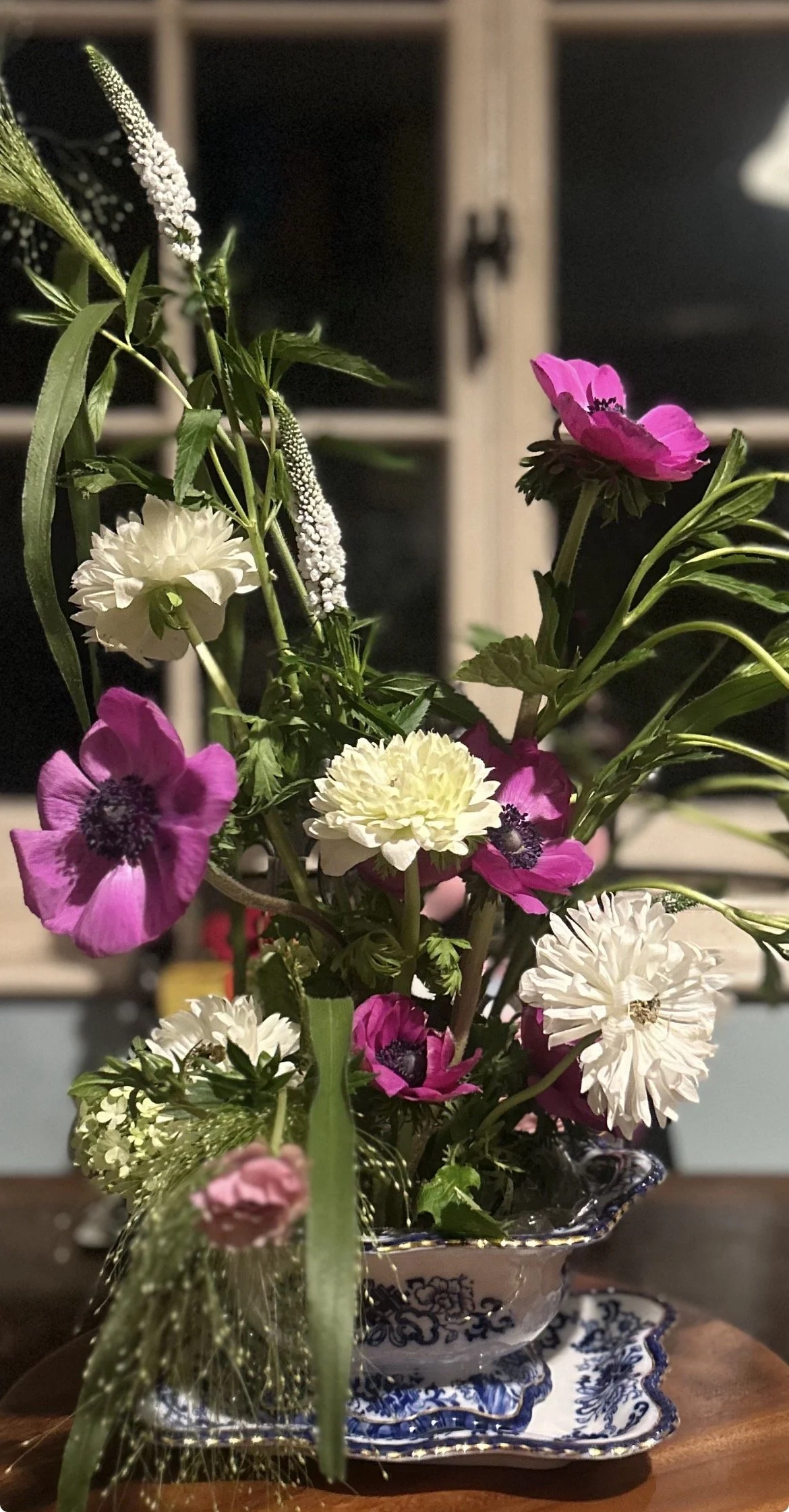 Dark academia florals