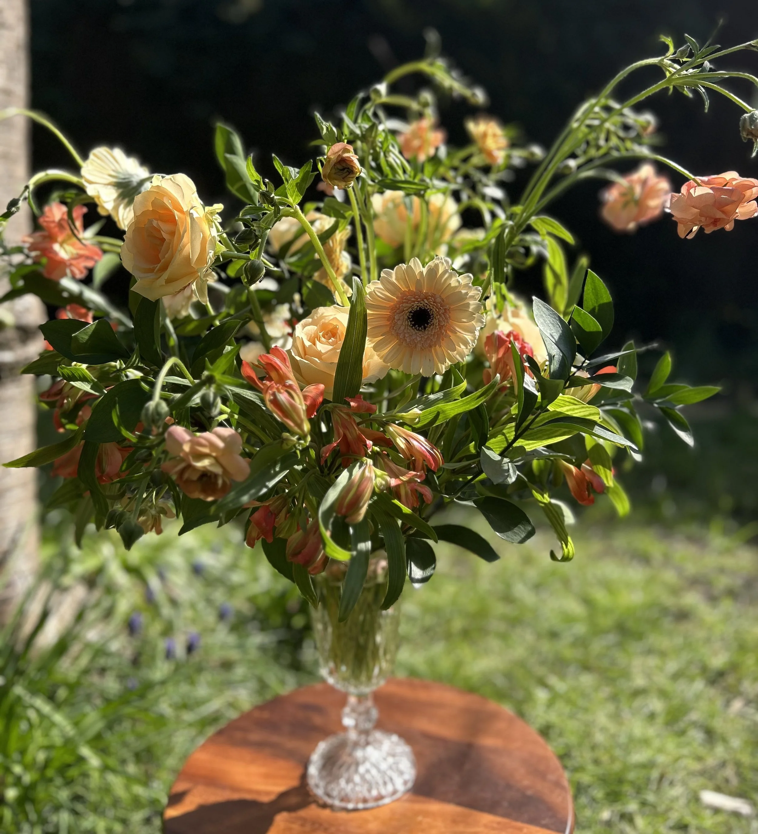 Keepsake ~ The Edwardian Sunset Arrangement