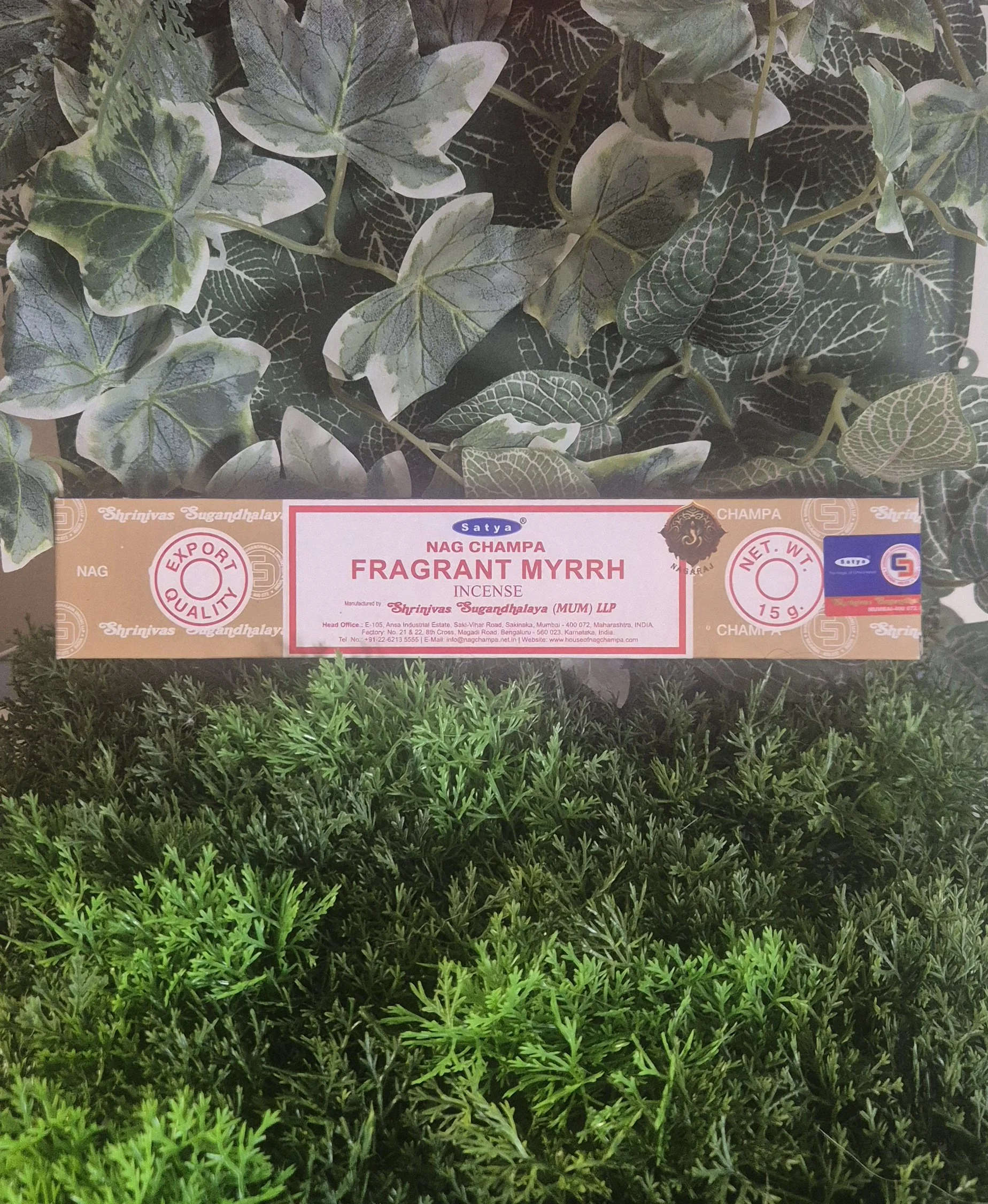🌿 Fragrant Myrrh Incense Sticks