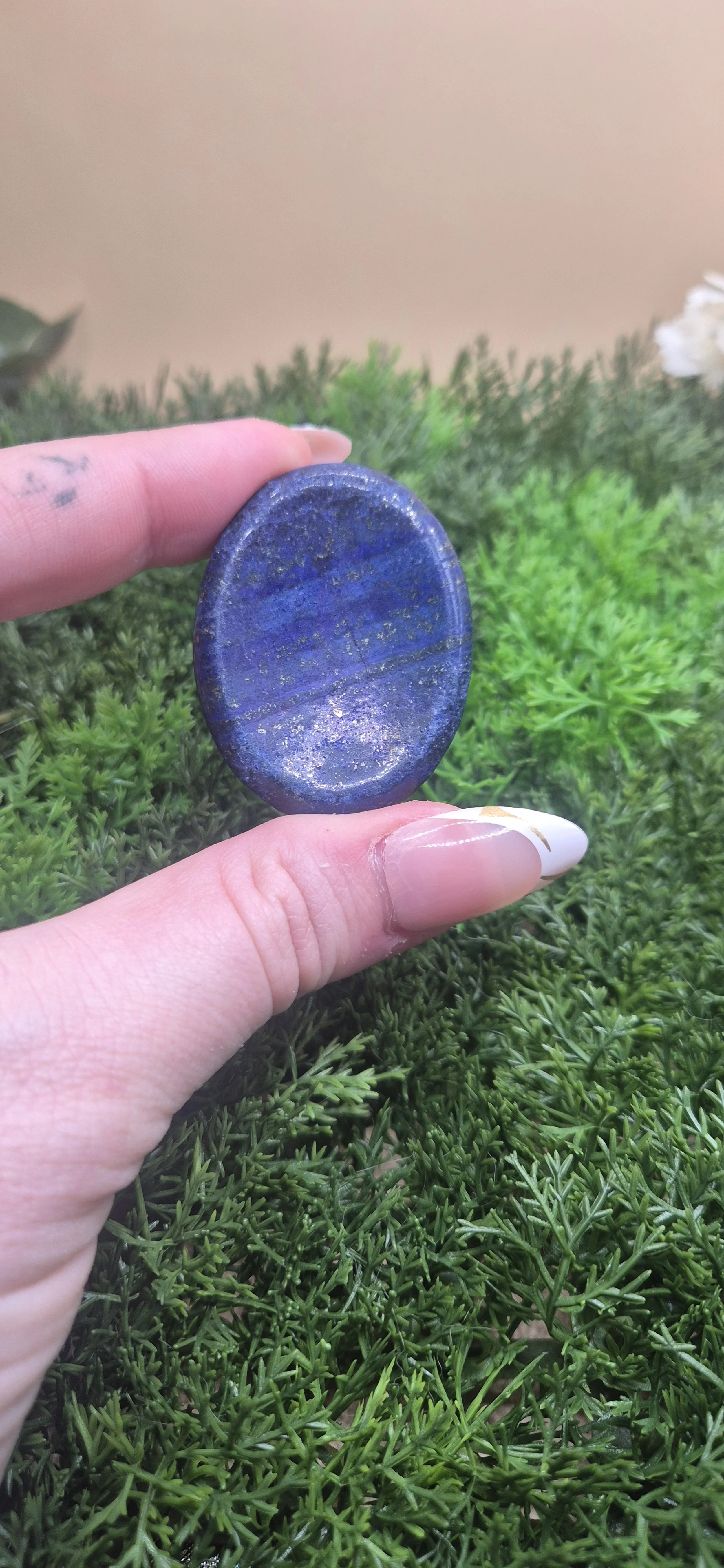 Lapis Lazuli Worry Stone