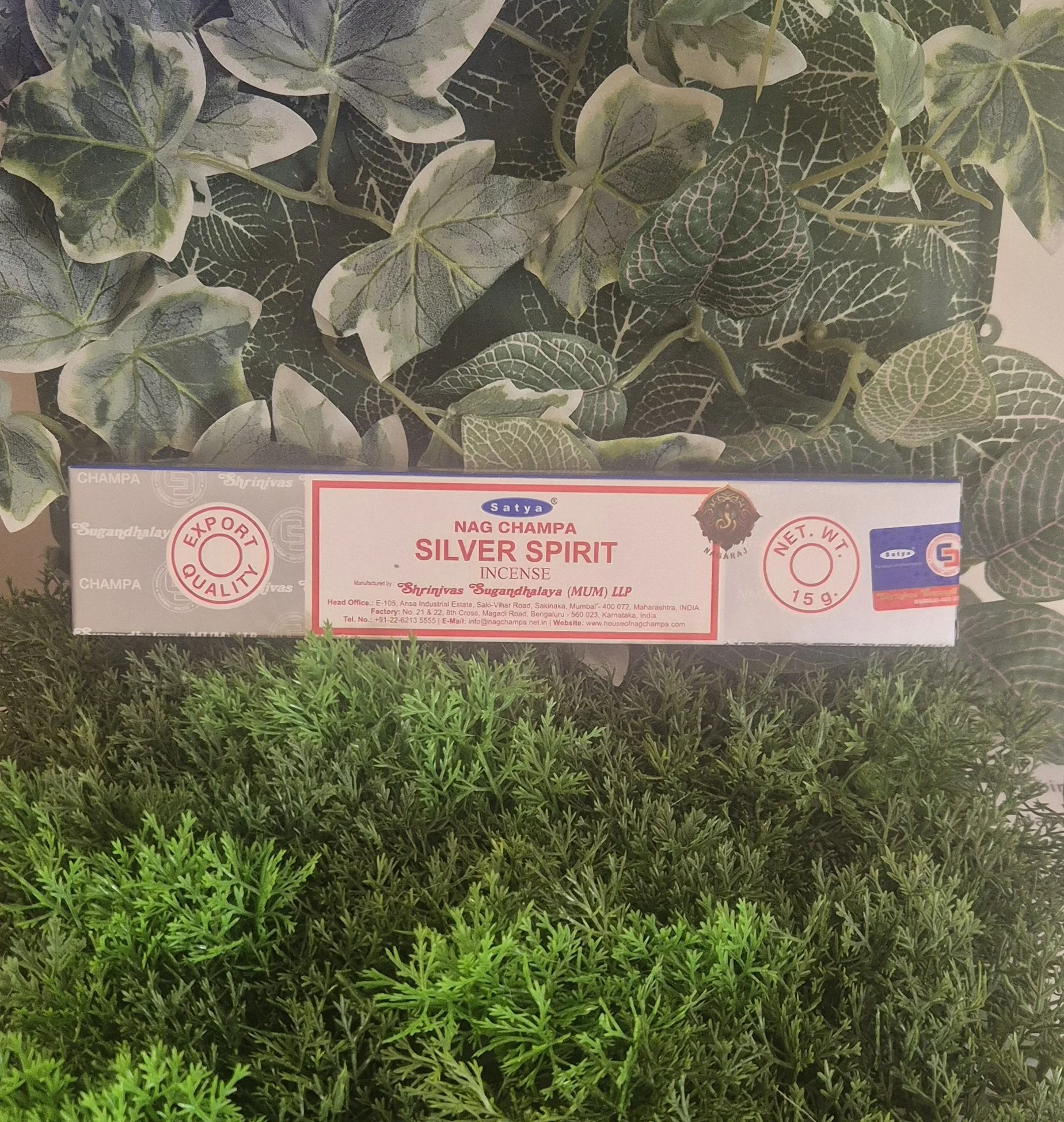 ✨ Silver Spirit Incense Sticks