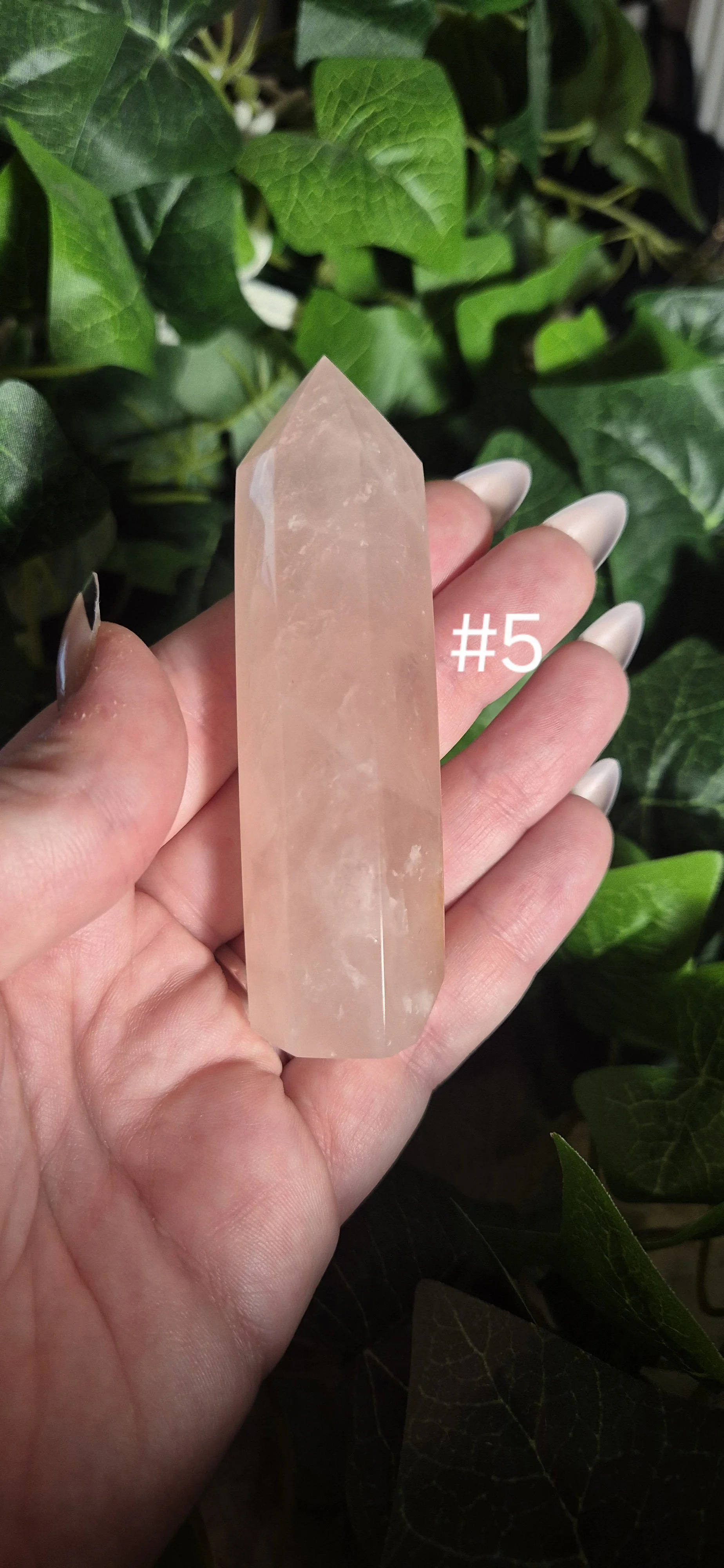 ✨ BEST SELLER Rose Quartz Tower | Healing Crystal Tower UK