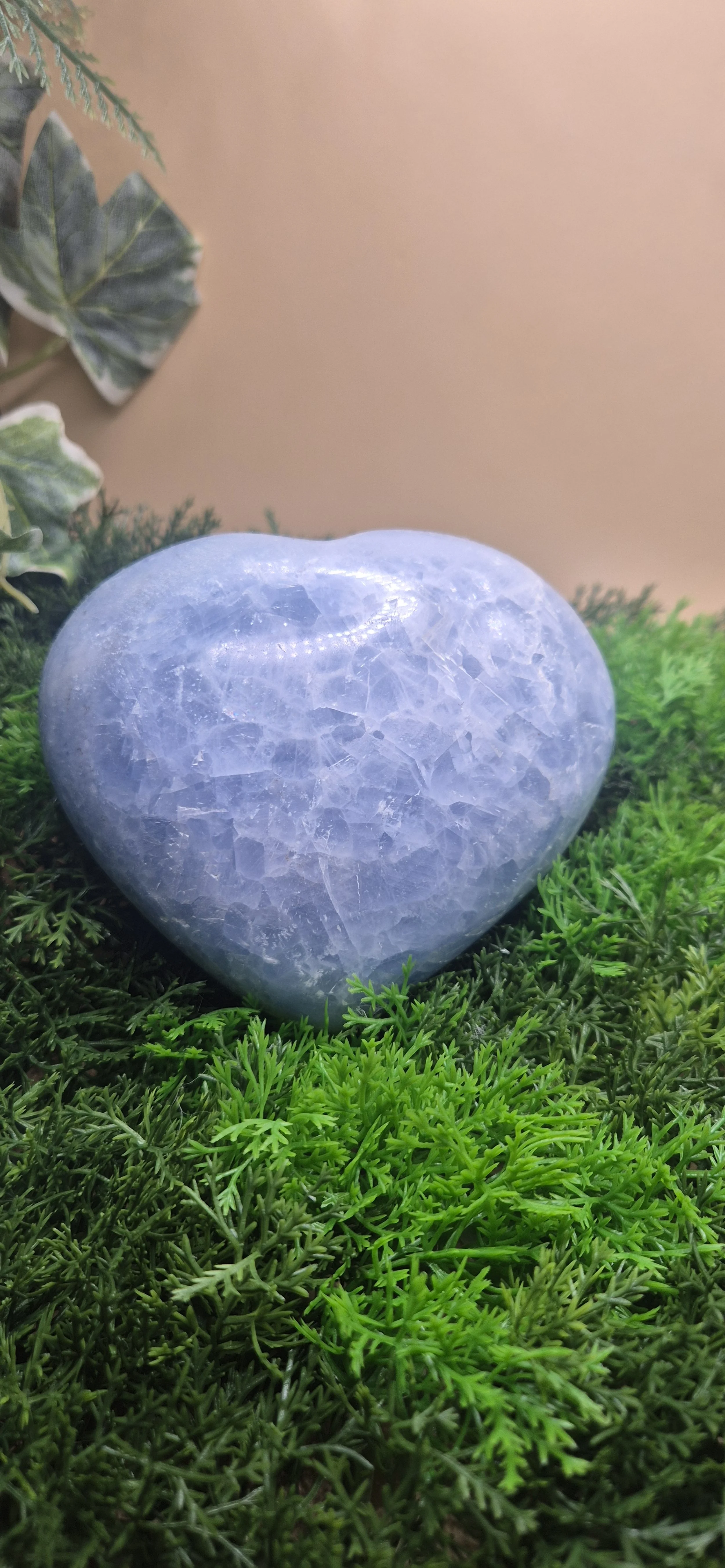 Celestite Heart