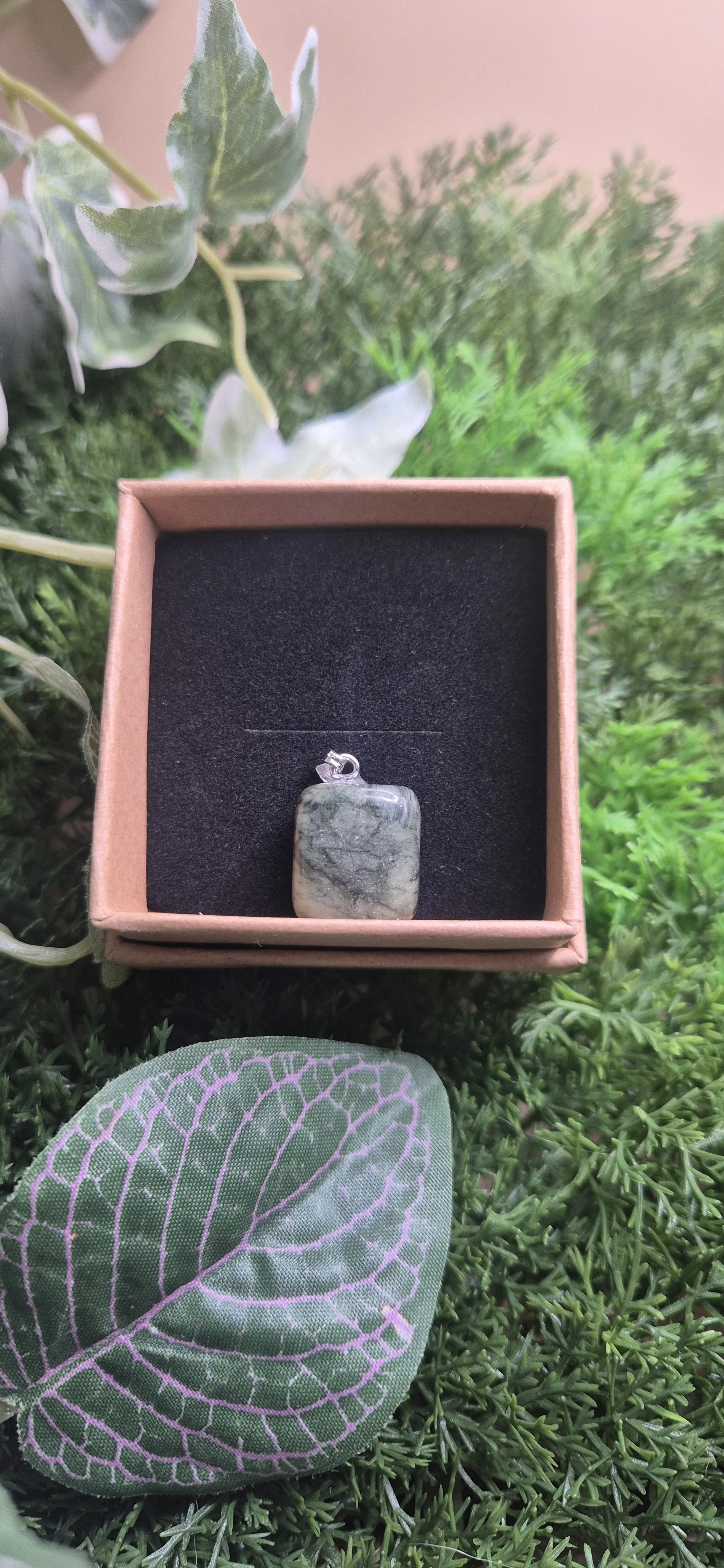 Tree Agate Pendant– One of a Kind 🌳