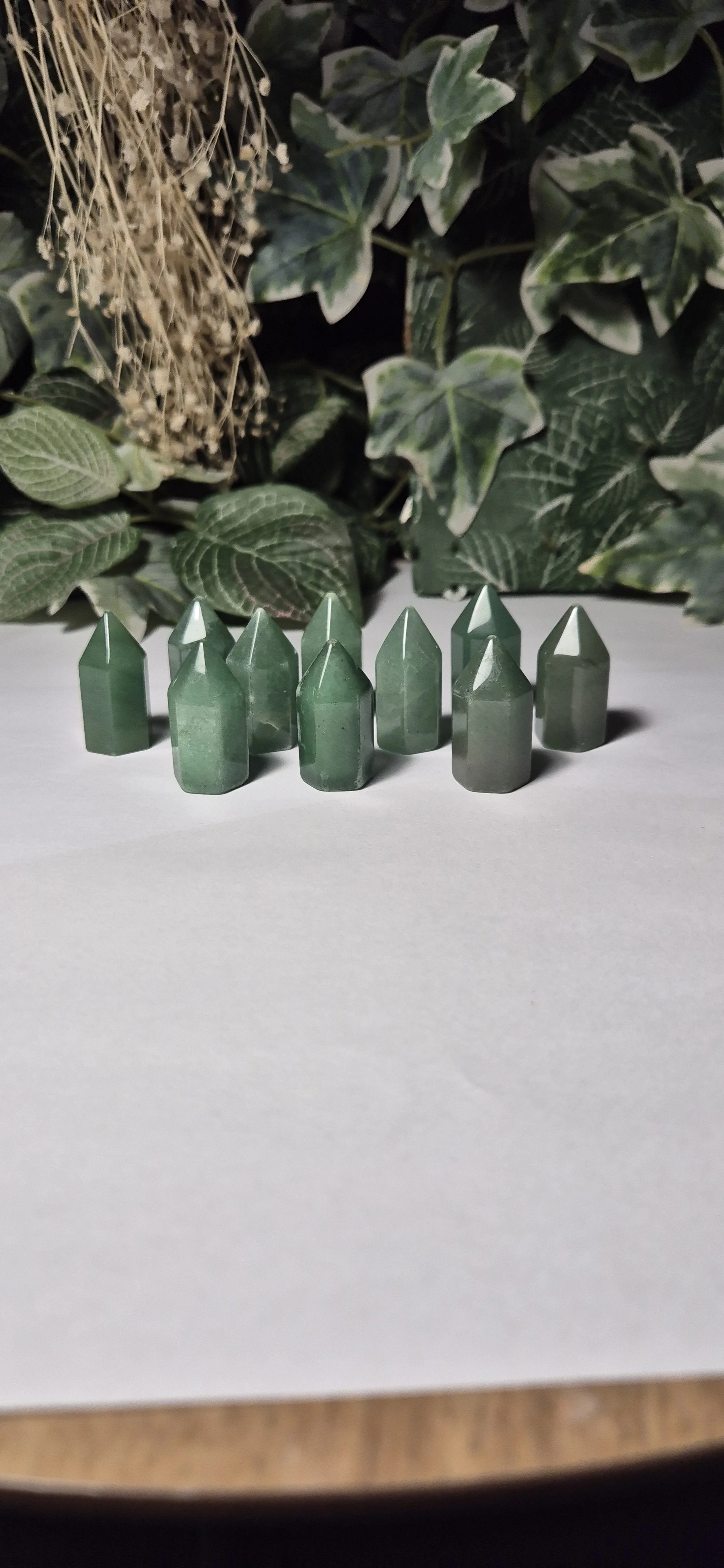 Green Aventurine Mini Towers