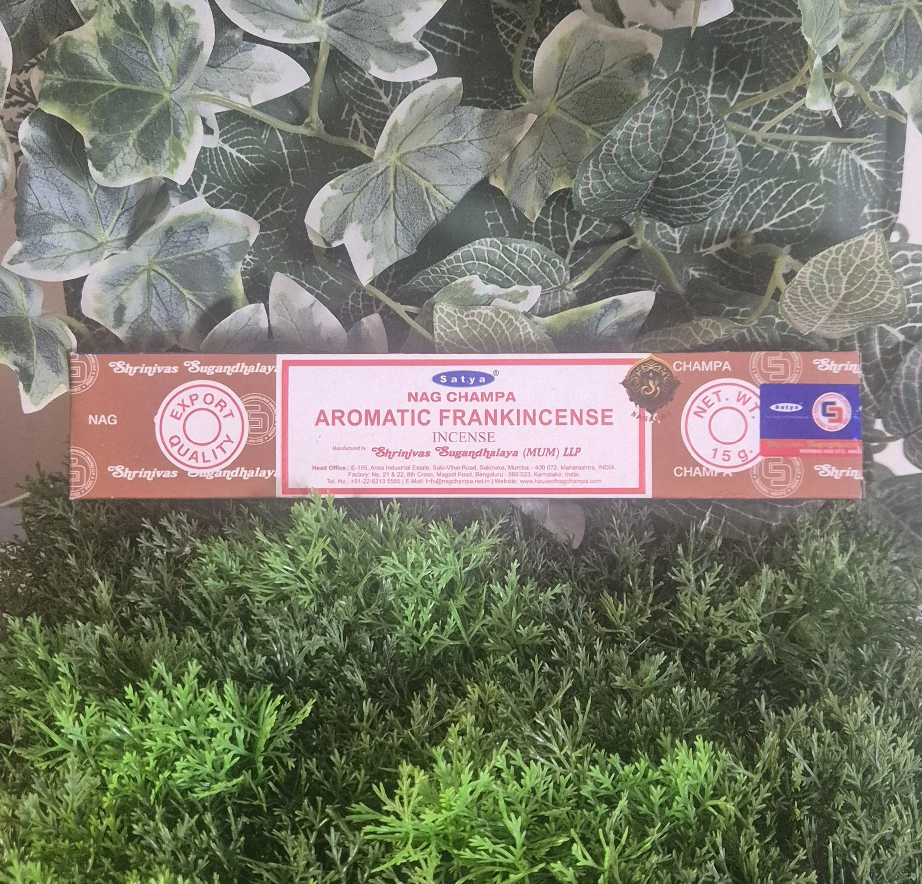 🌿 Aromatic Frankincense Incense Sticks