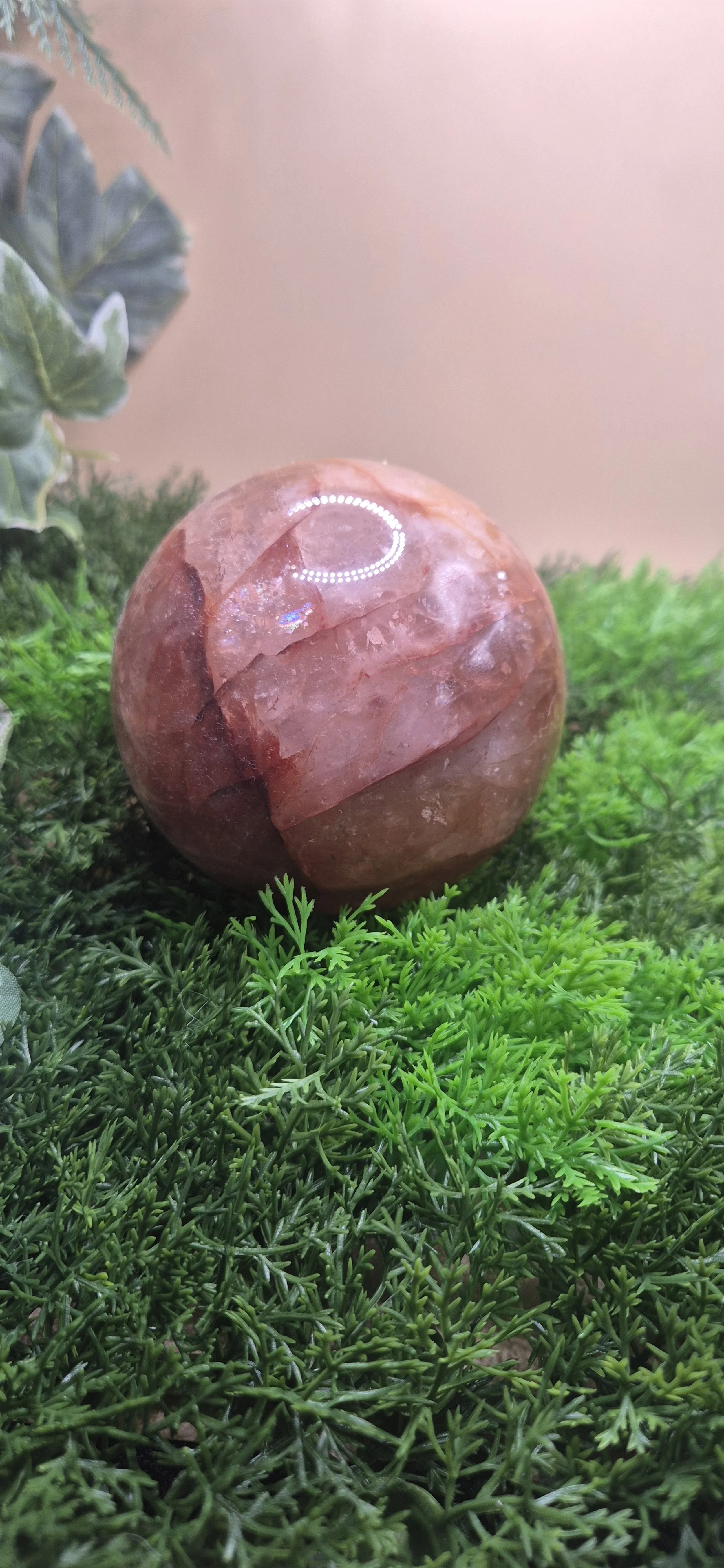 Fire Quartz Sphere 👉 ONLY 1 LEFT
