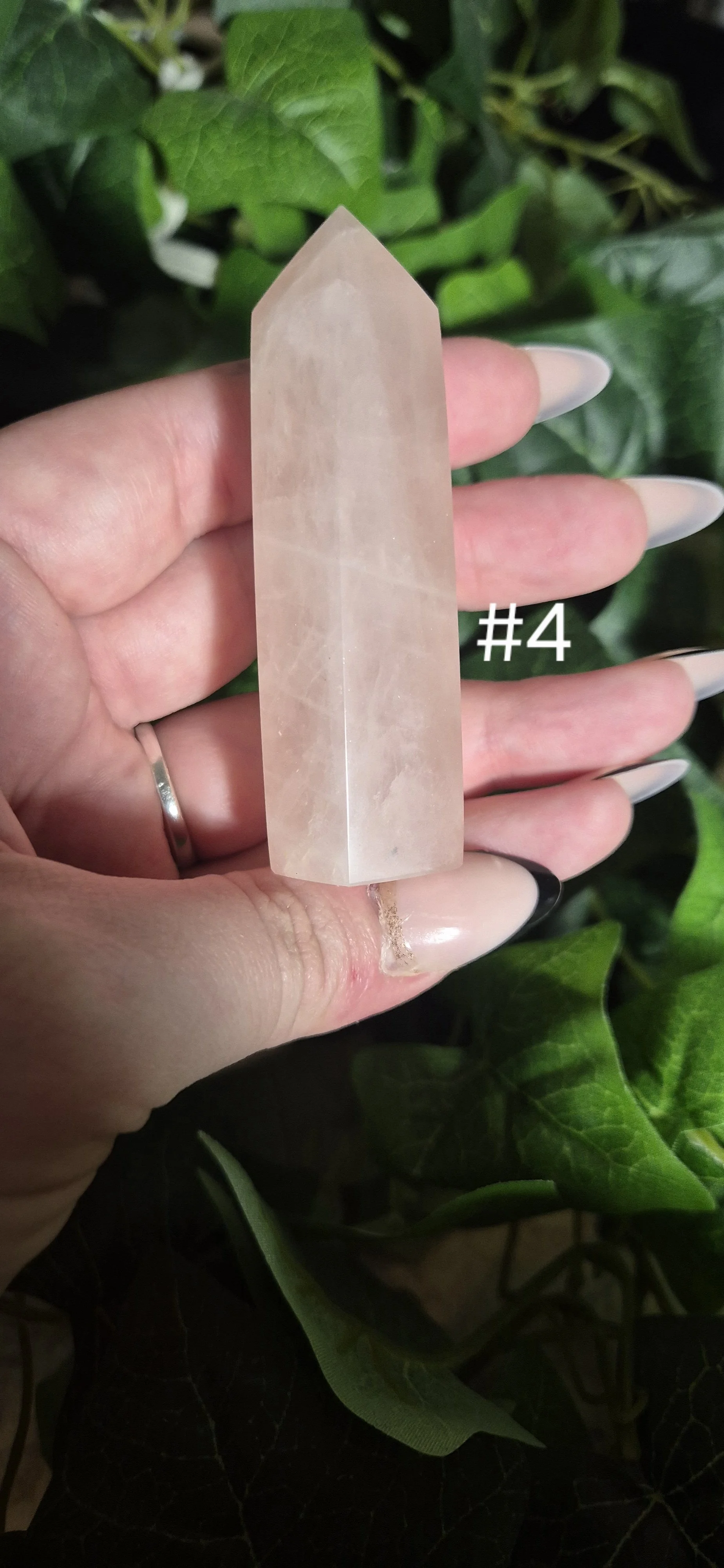 ✨ BEST SELLER Rose Quartz Tower | Healing Crystal Tower UK