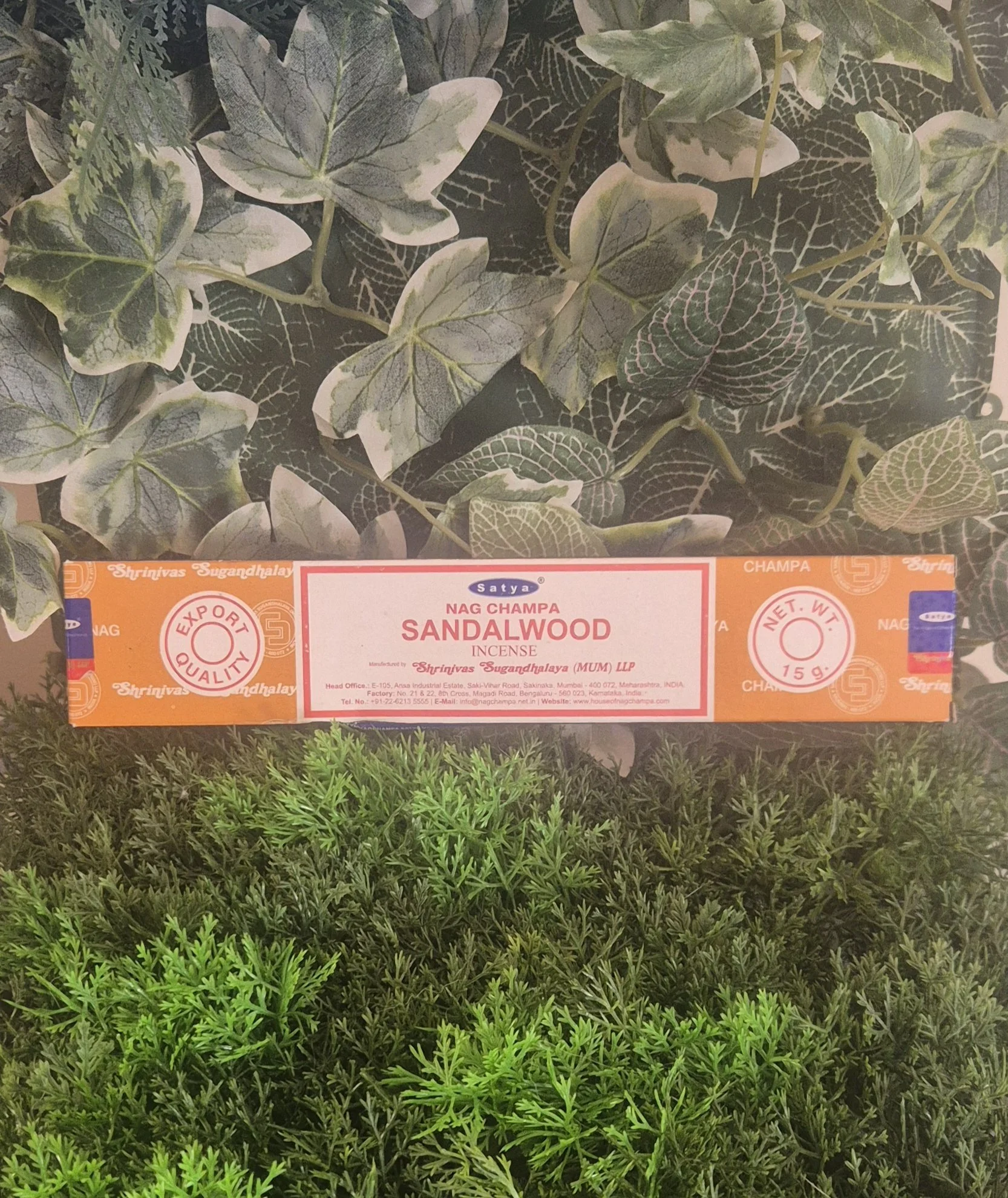 🌿 Sandalwood Incense Sticks