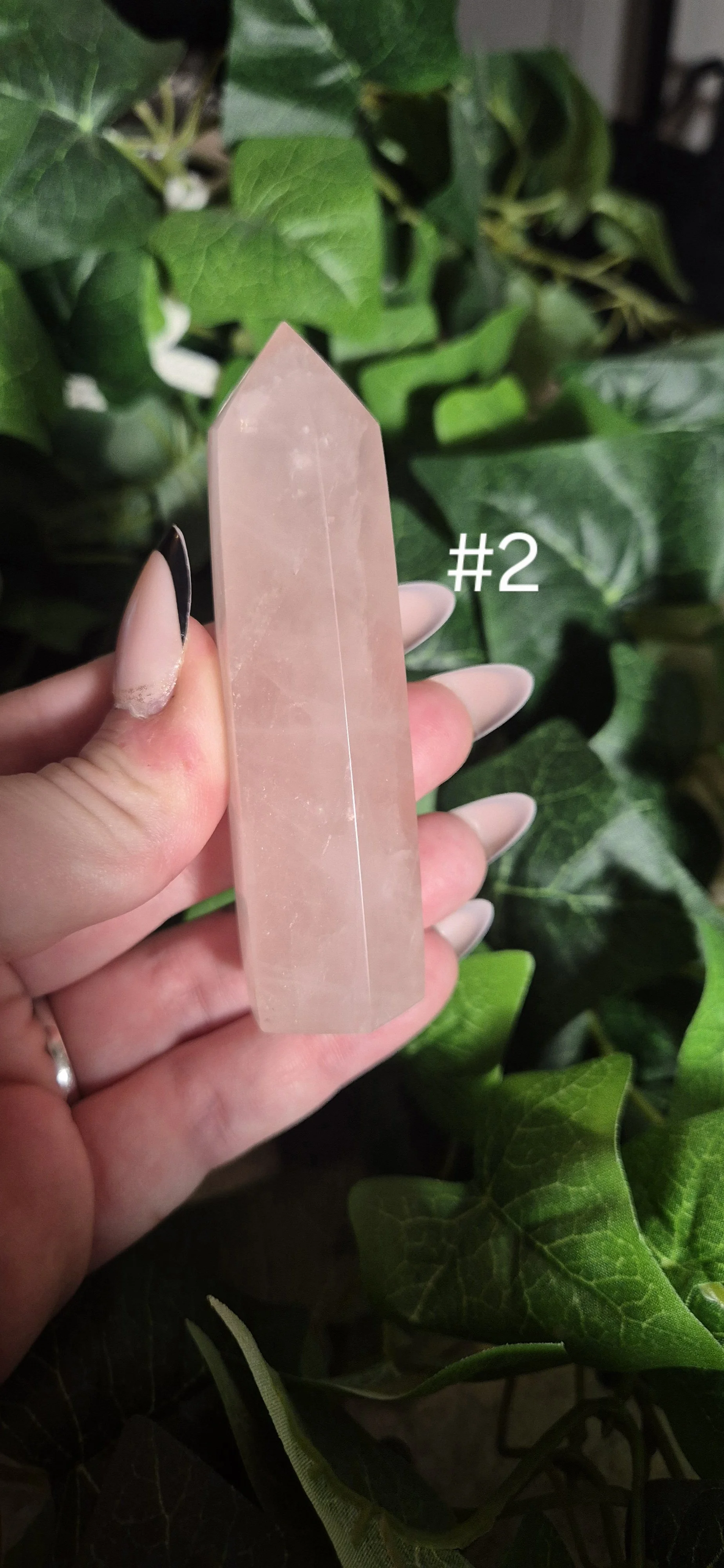 ✨ BEST SELLER Rose Quartz Tower | Healing Crystal Tower UK
