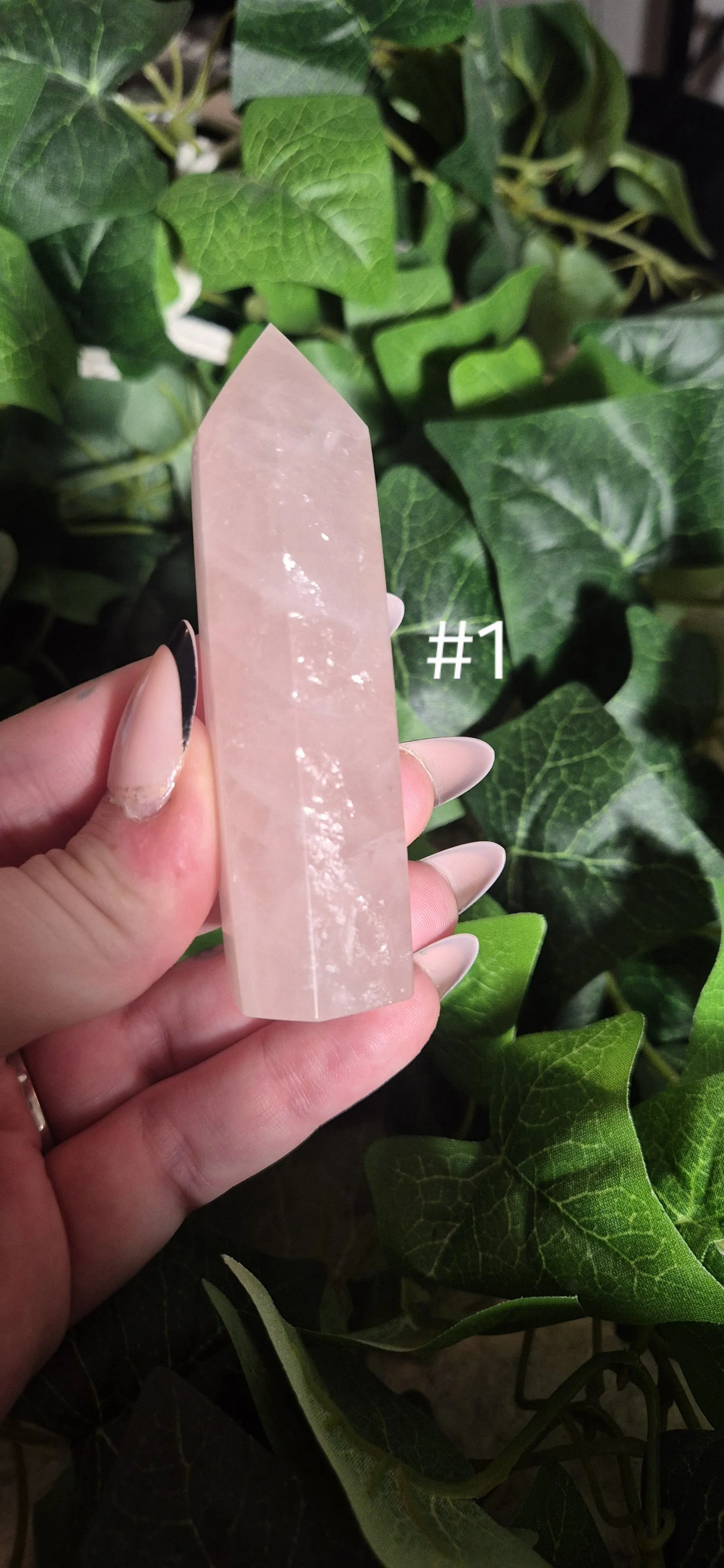 ✨ BEST SELLER Rose Quartz Tower | Healing Crystal Tower UK