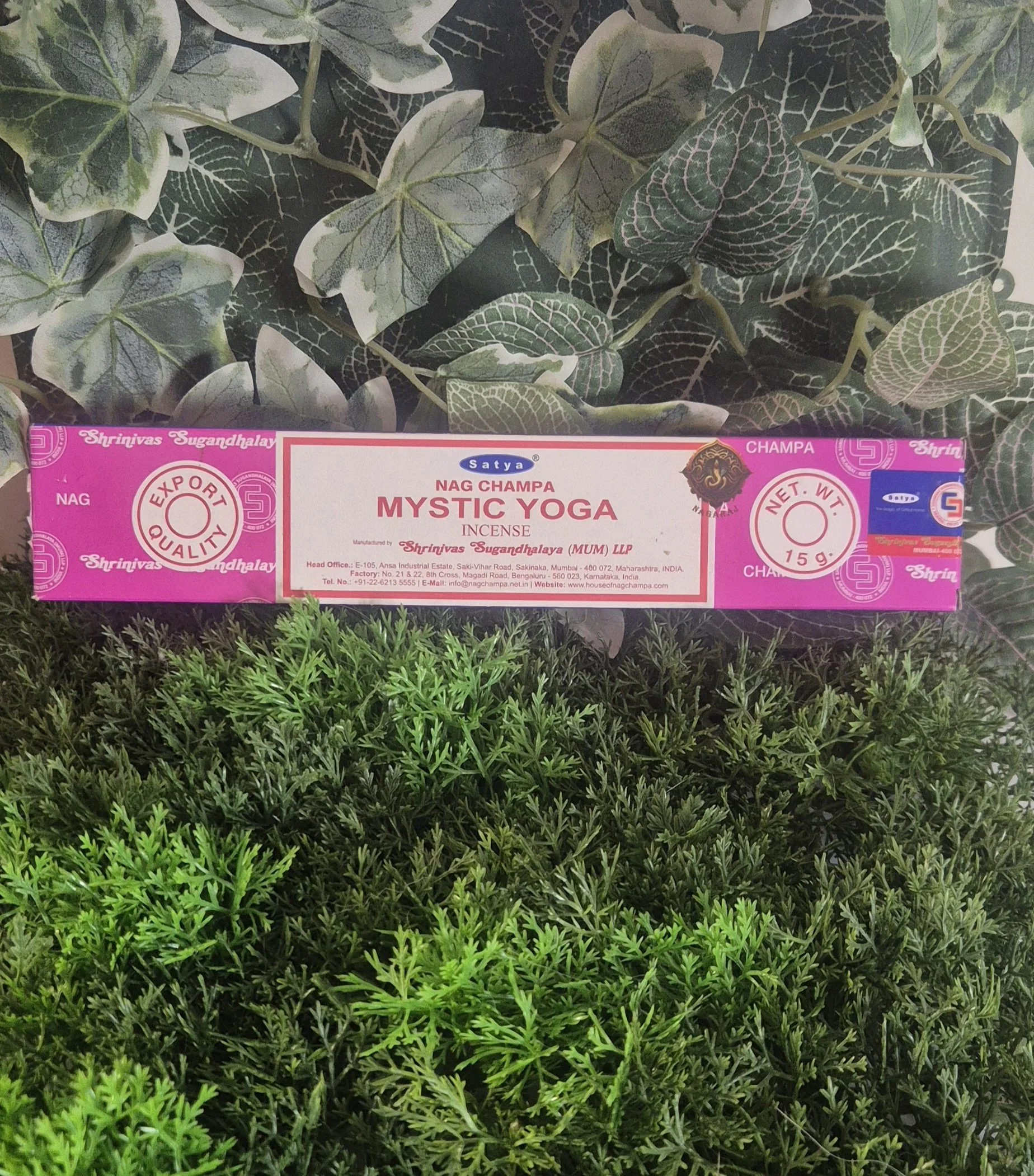 🧘 Mystic Yoga Incense Sticks