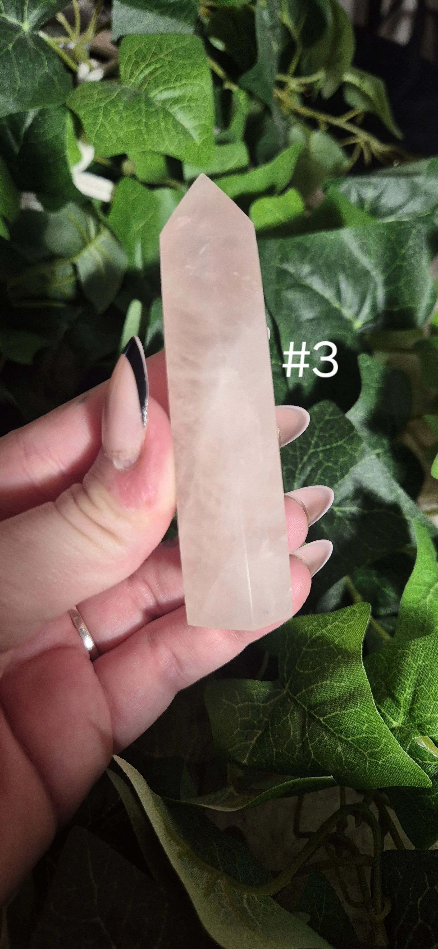 ✨ BEST SELLER Rose Quartz Tower | Healing Crystal Tower UK