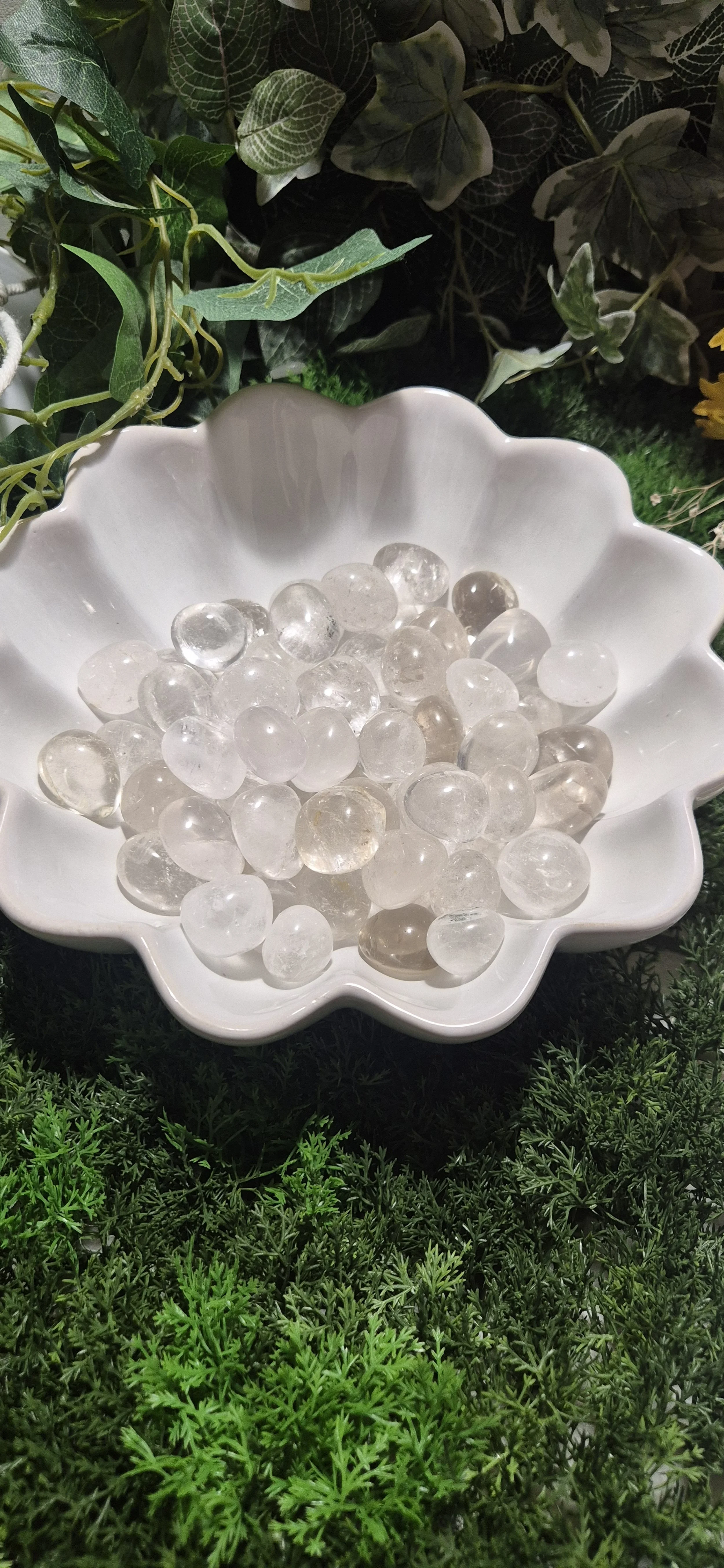 Amplifying Clear Quartz Tumble Bundle – 100g