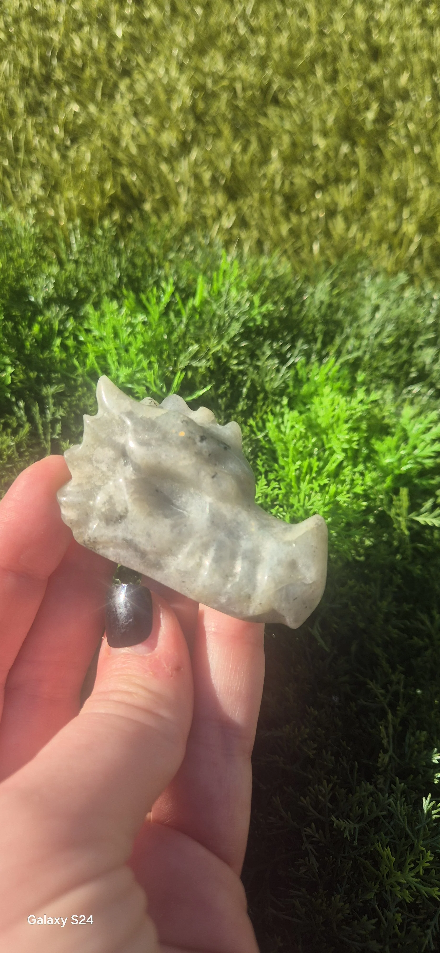 Labradorite Dragon Head – Protection & Transformation 🐉