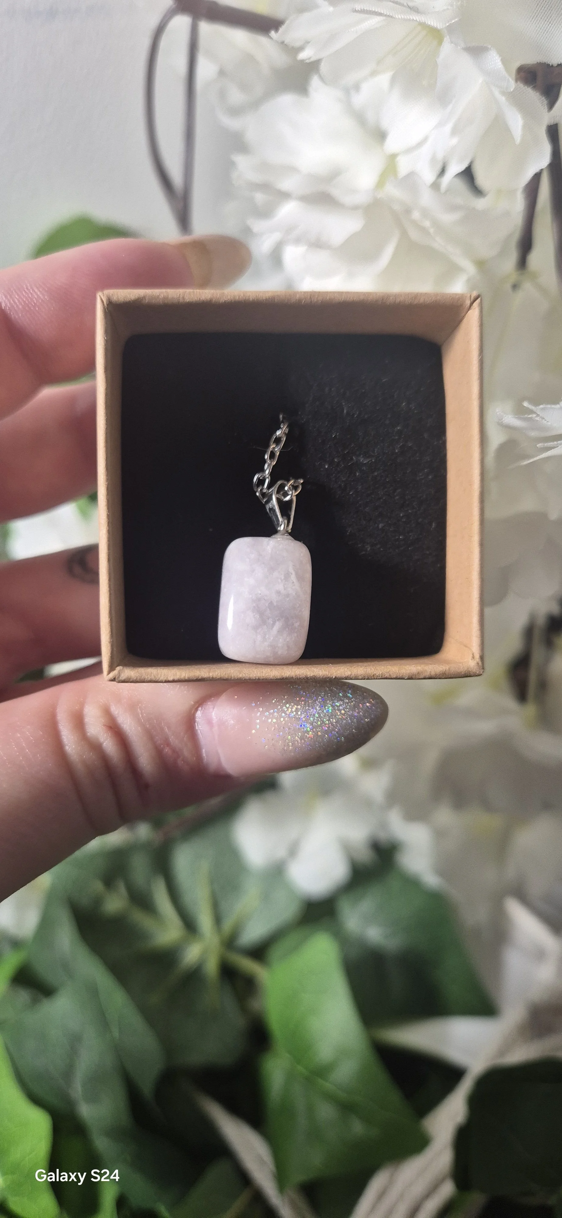 Rose Quartz Pendant – One of a Kind 🩷
