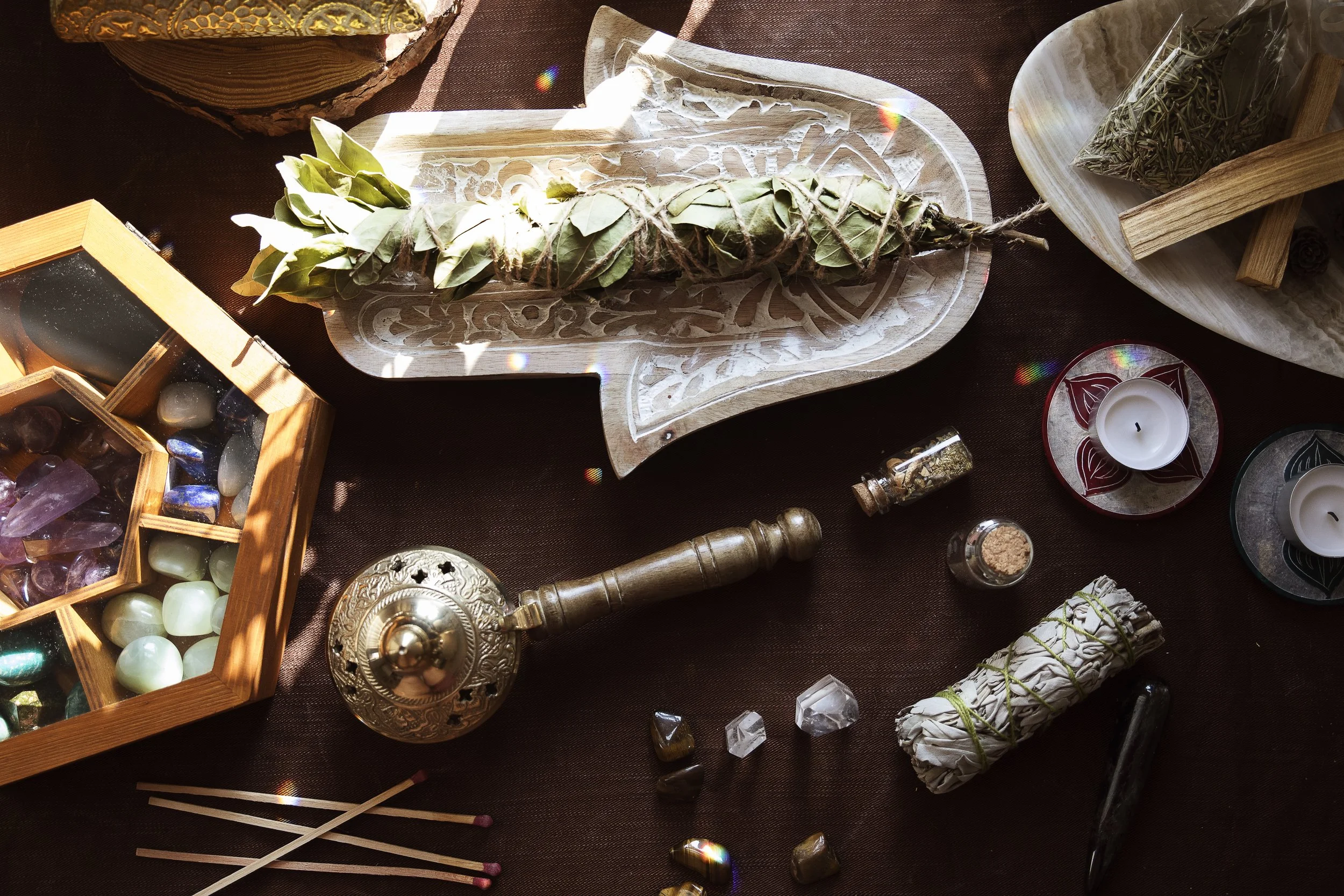 The Altar Room - Ritual and reverence, where intention becomes transformation - The Altar Room is where the unseen becomes seen — a sacred space for ritual, spellwork, and devotion.

It represents focus, intention, and the power of creation through c