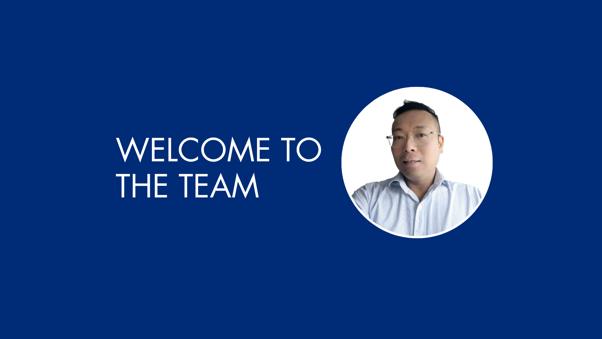 Welcoming Leon to our team!
