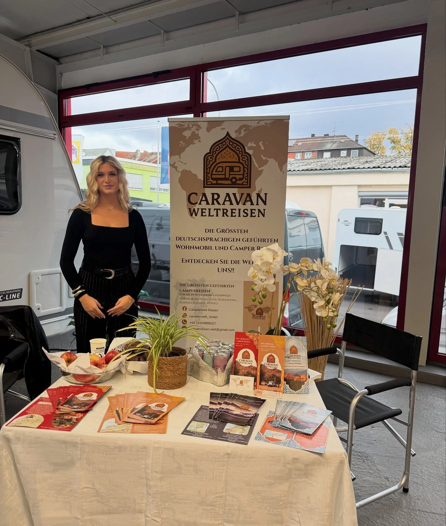 🌴Caravan Weltreisen bei Vogt in Saarbr&uuml;cken auf der Herbstmesse

🗺️ Touren: Nord und S&uuml;d Marokko, das maurische Erbe: Spanien - Marokko, Skandinavien und Schweden, USA Durchquerung 

‼️ Alle Touren k&ouml;nnen nicht nur mit Camper/ Wohnmo