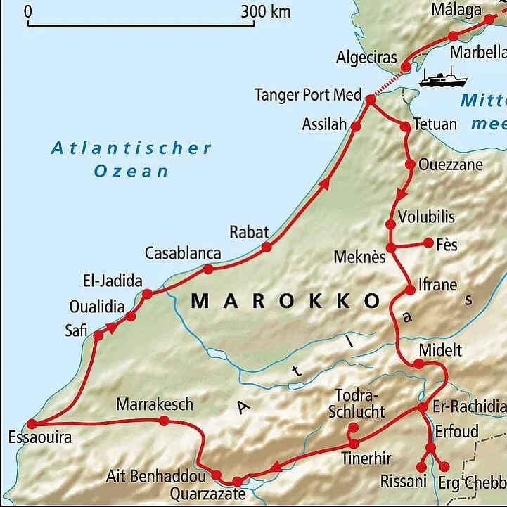 🌊🌴🇲🇦15-t&auml;gige gef&uuml;hrte Caravan Nordmarokko Tour ab bis Malaga
Termine: 
19.12.2025-02.01.2026
13.03.2026-27.03.2026
03.04.2026-17.04.2026
Pro Monat fortlaufend durch das gesamte Jahr 

📩Bei Interesse schreibe uns eine Email oder Dm 
📞