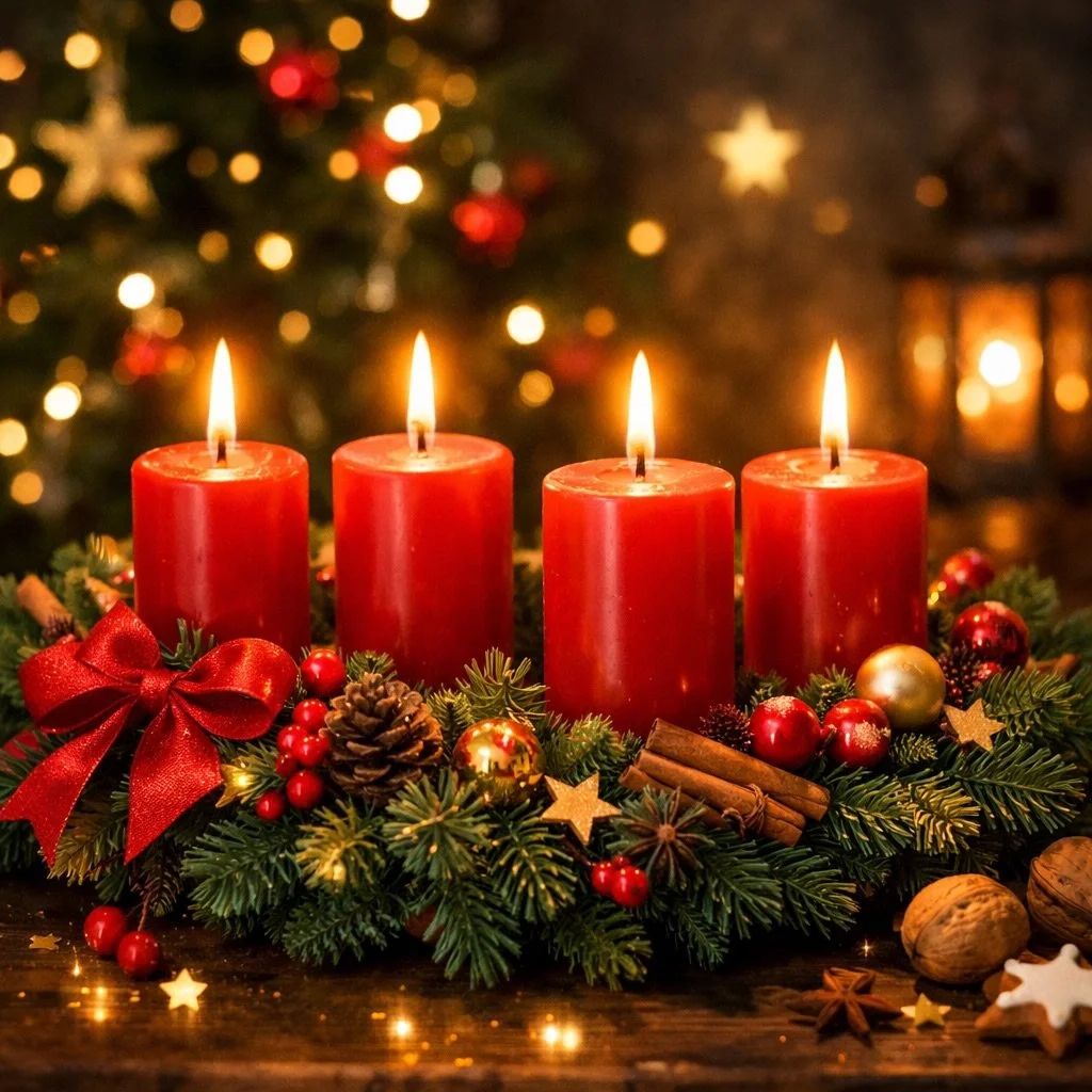 🕯️🕯️🕯️🕯️ 4. Advent

✨ Wir w&uuml;nschen euch
Zeit zum Durchatmen,
Herzensw&auml;rme,
Zuversicht f&uuml;r neue Wege
und viele sch&ouml;ne Reisemomente &ndash; heute und im neuen Jahr.

Frohen 4. Advent ✨
Euer Caravan Weltreisen Team 🚐🌍
#caravanw