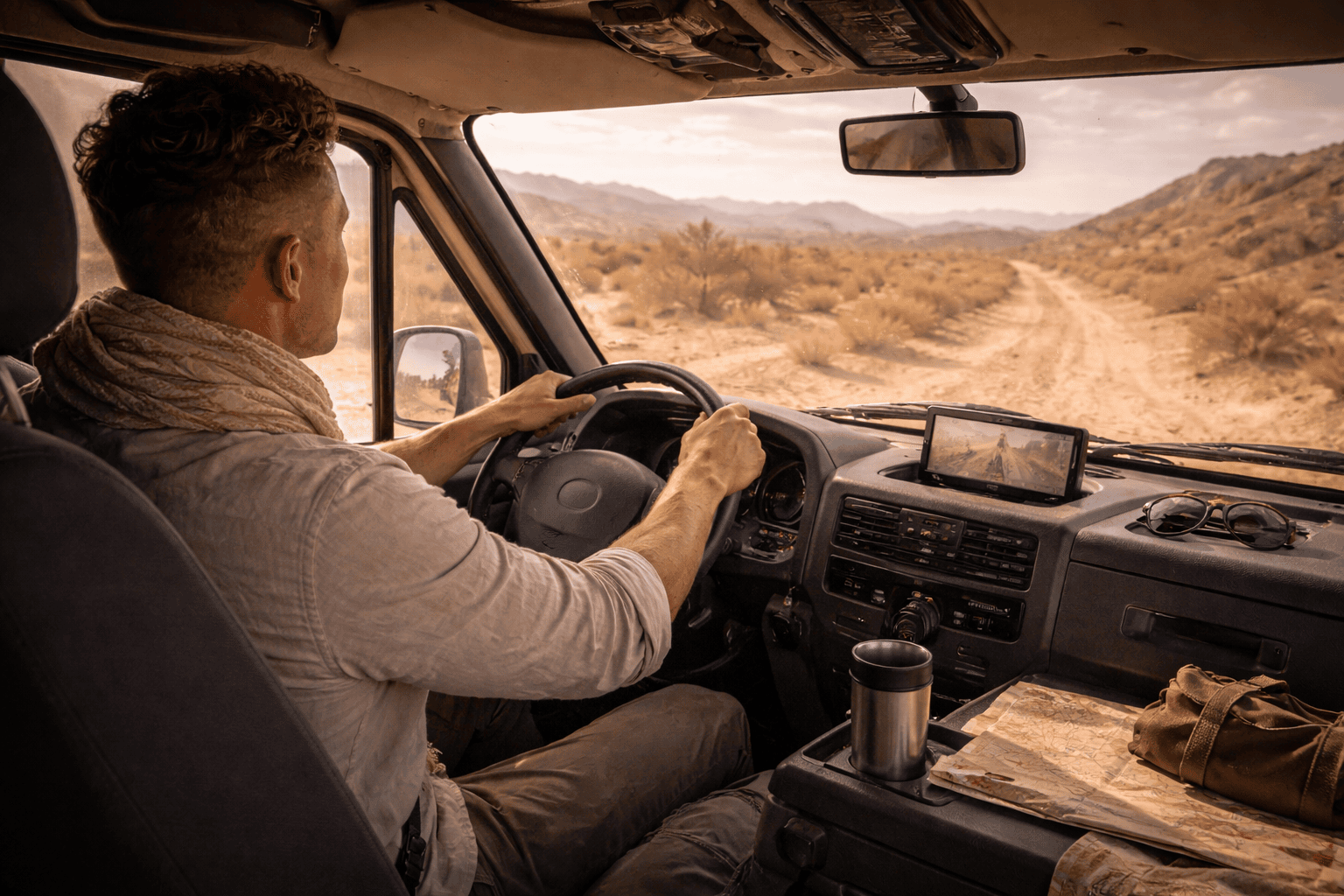 Yassine Reiseleiter und 4x4 Fahrer Caravan Weltreisen