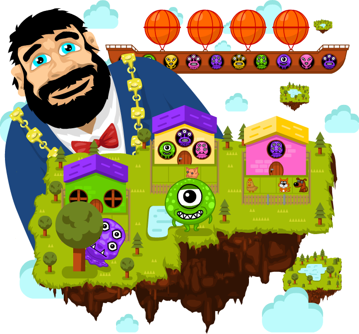 Starosta Elliot a domečky s ufony