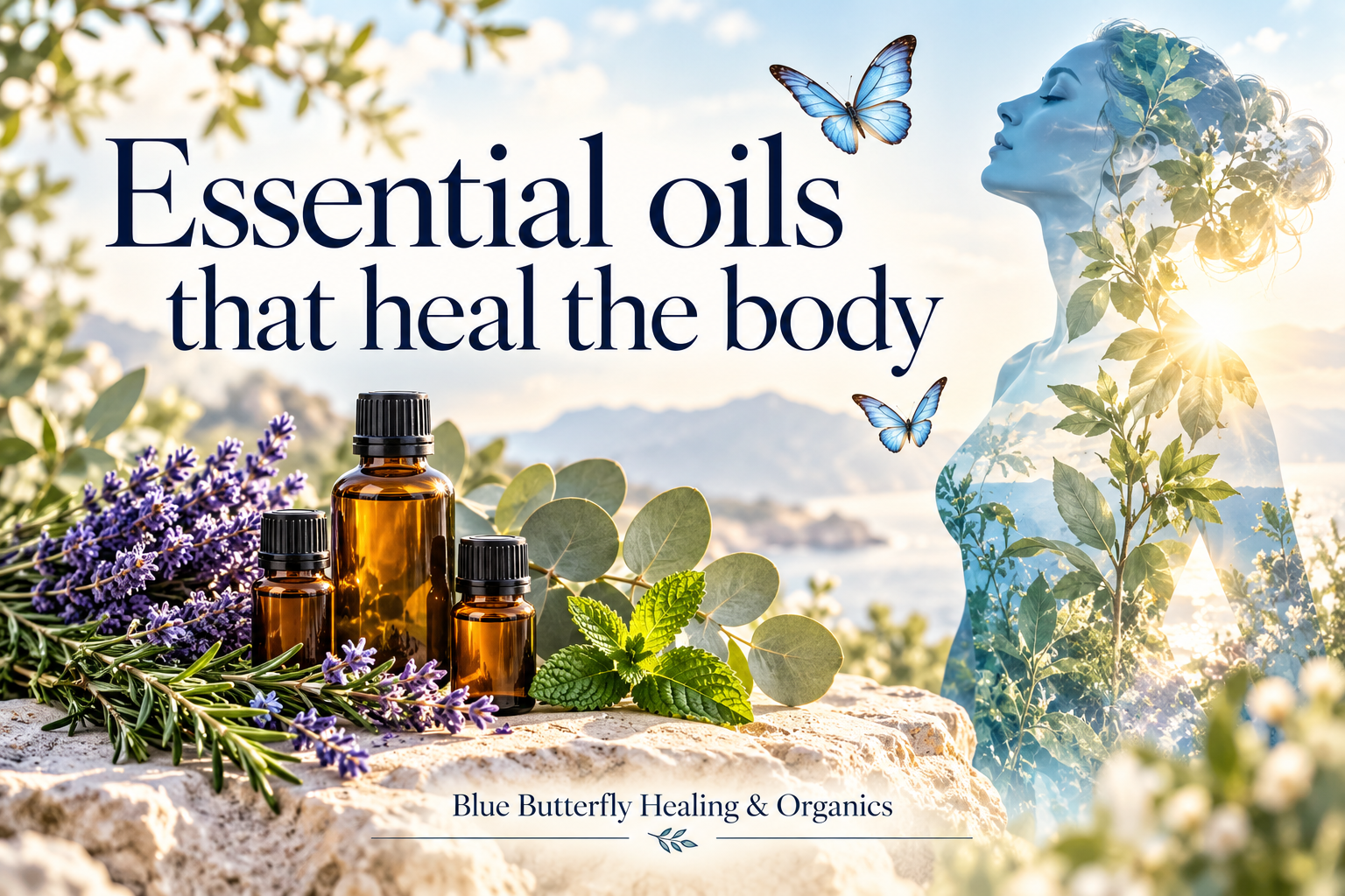 ESSENTIAL OILS TO HEAL THE BODY
