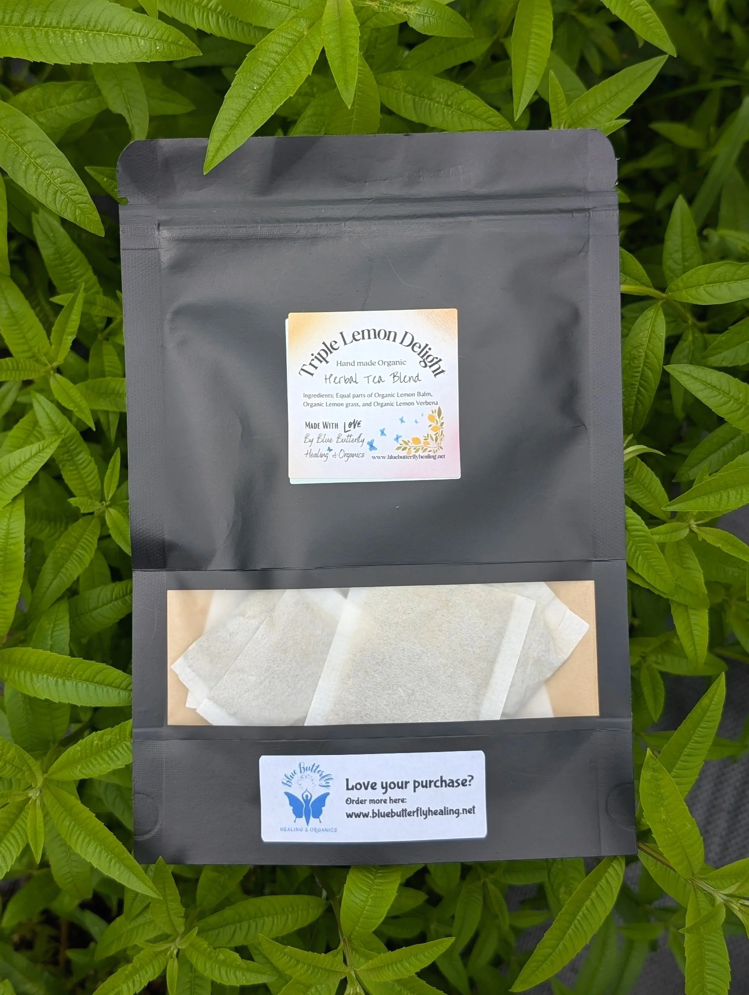 Blue Butterfly Healing & Organics, Premium Handmade Herbal Tea Collection