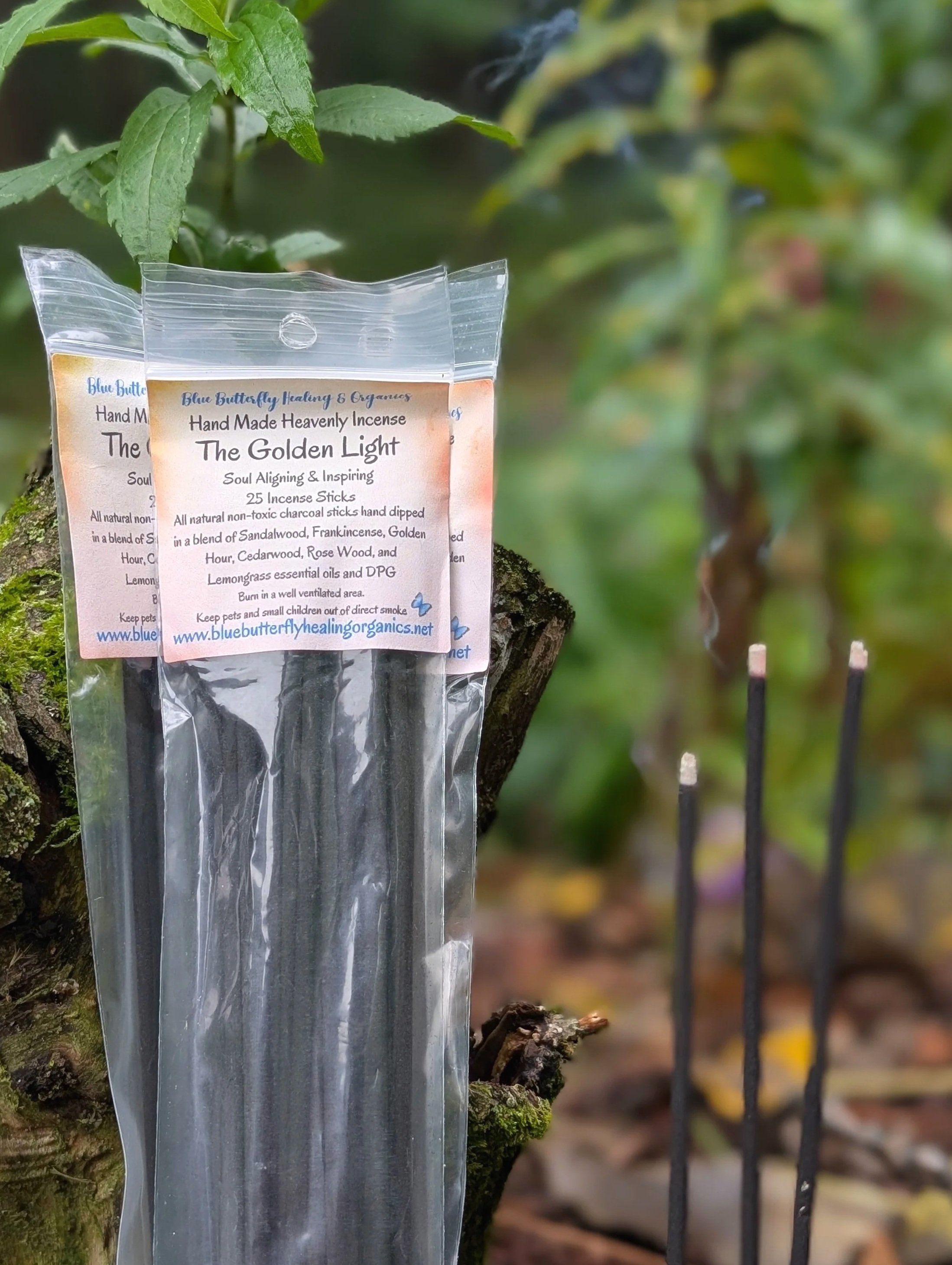 The Golden Light Incense Sticks