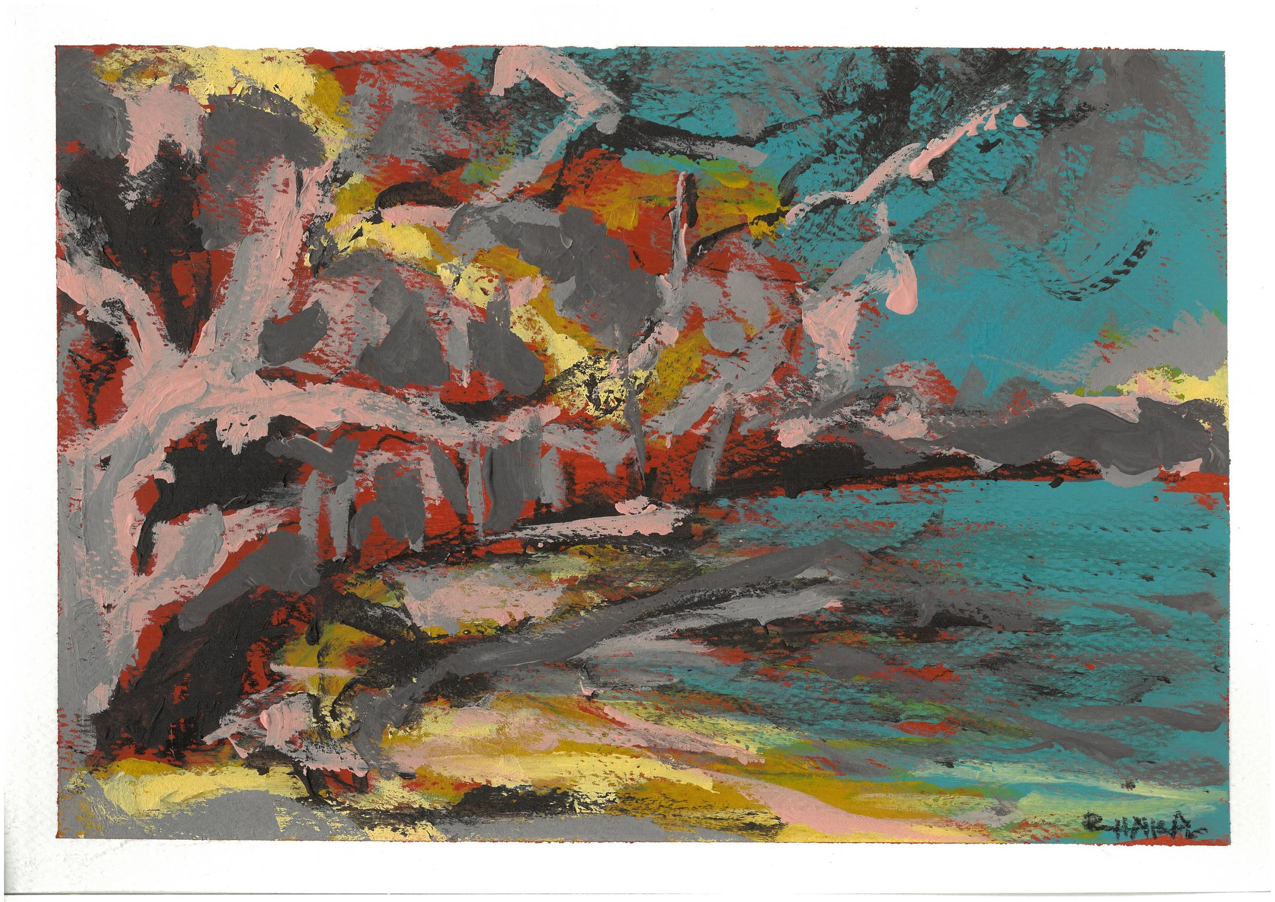 By the side of a creek no. 1