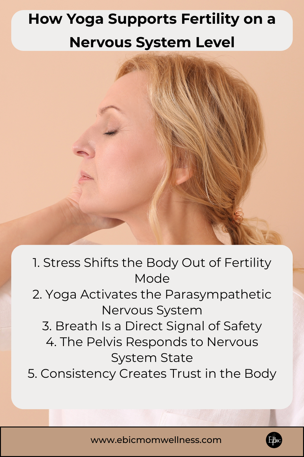 How Yoga Supports Fertility on a Nervous System Level