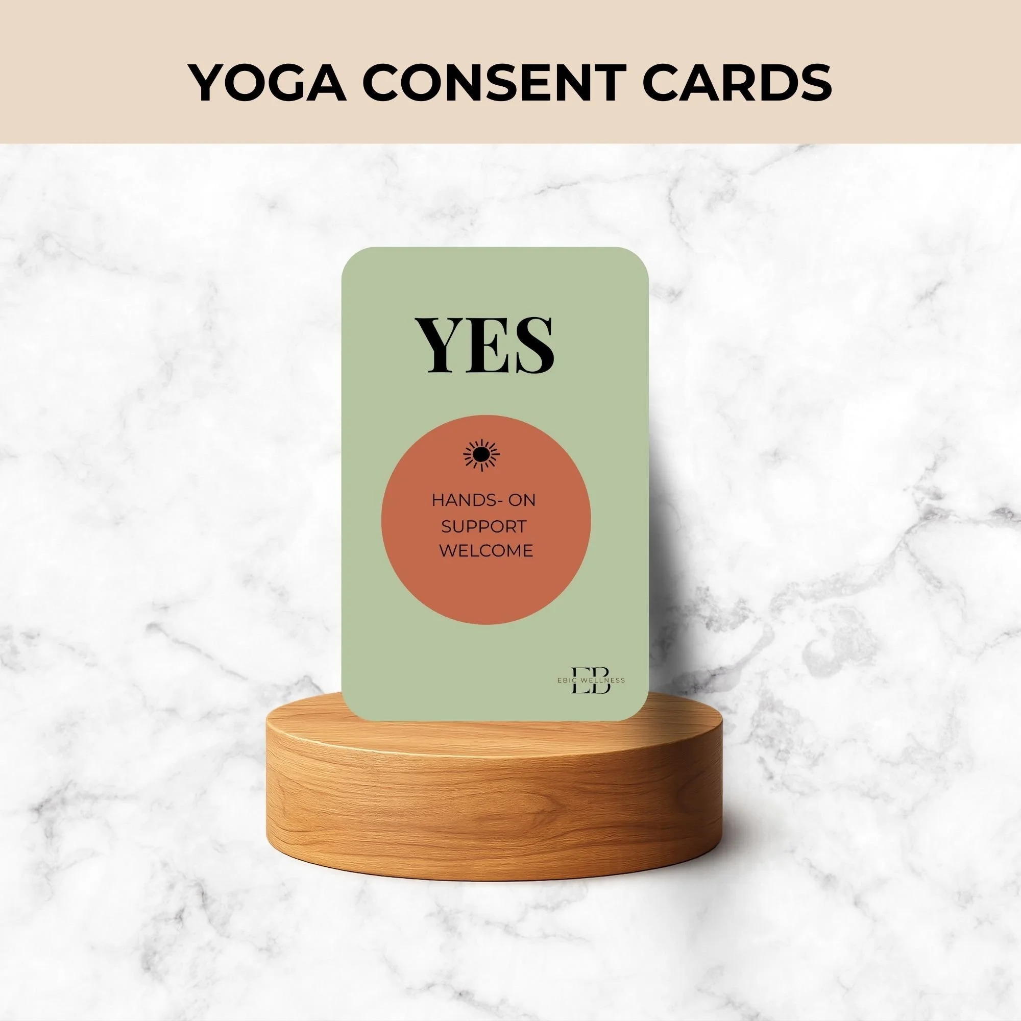 Yoga Consent Cards