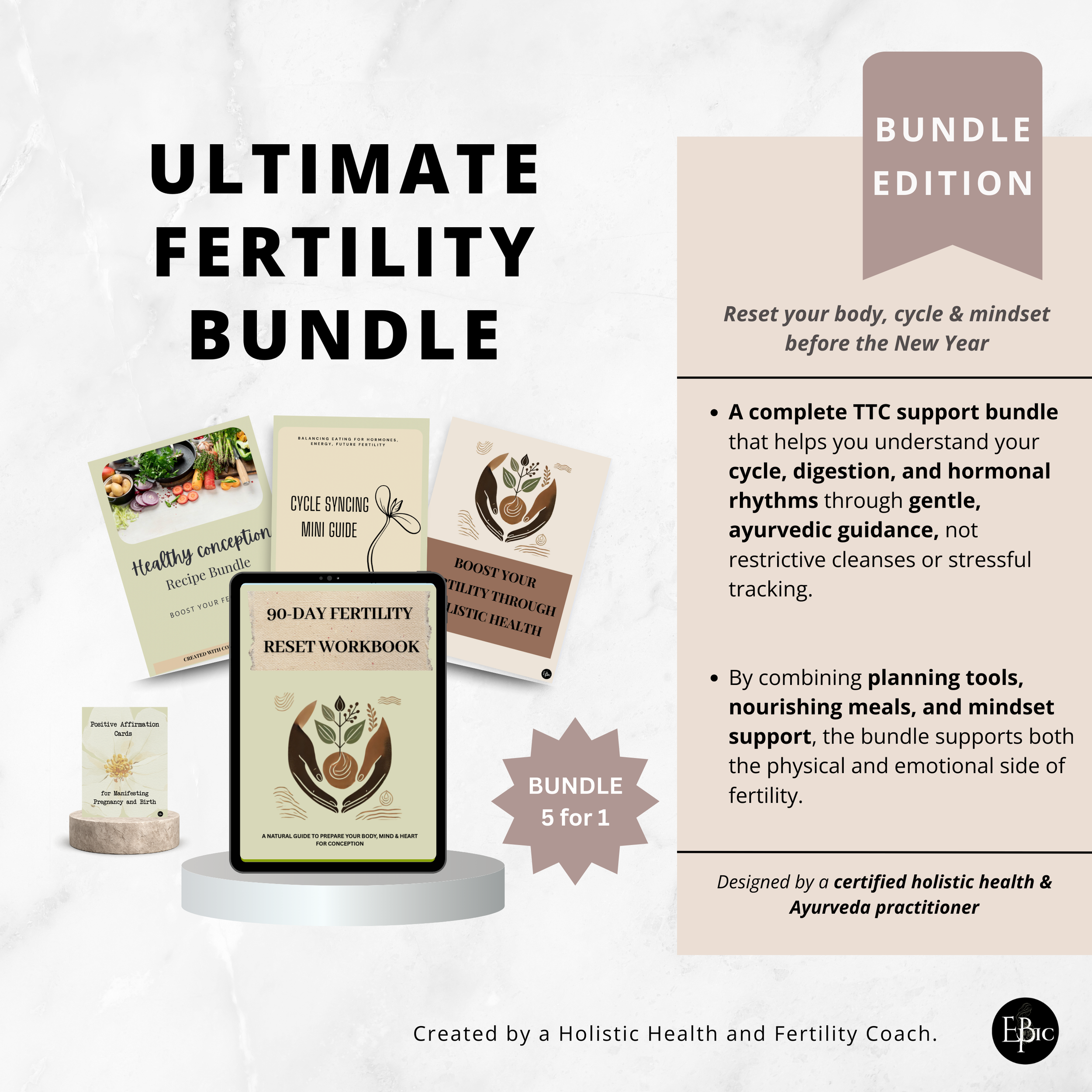 BUNDLE OFFER: Foundational Fertility Support