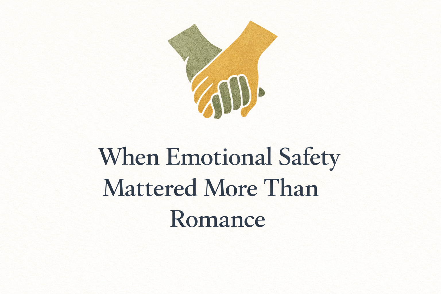 Moments Where Safety Mattered More Than Romance