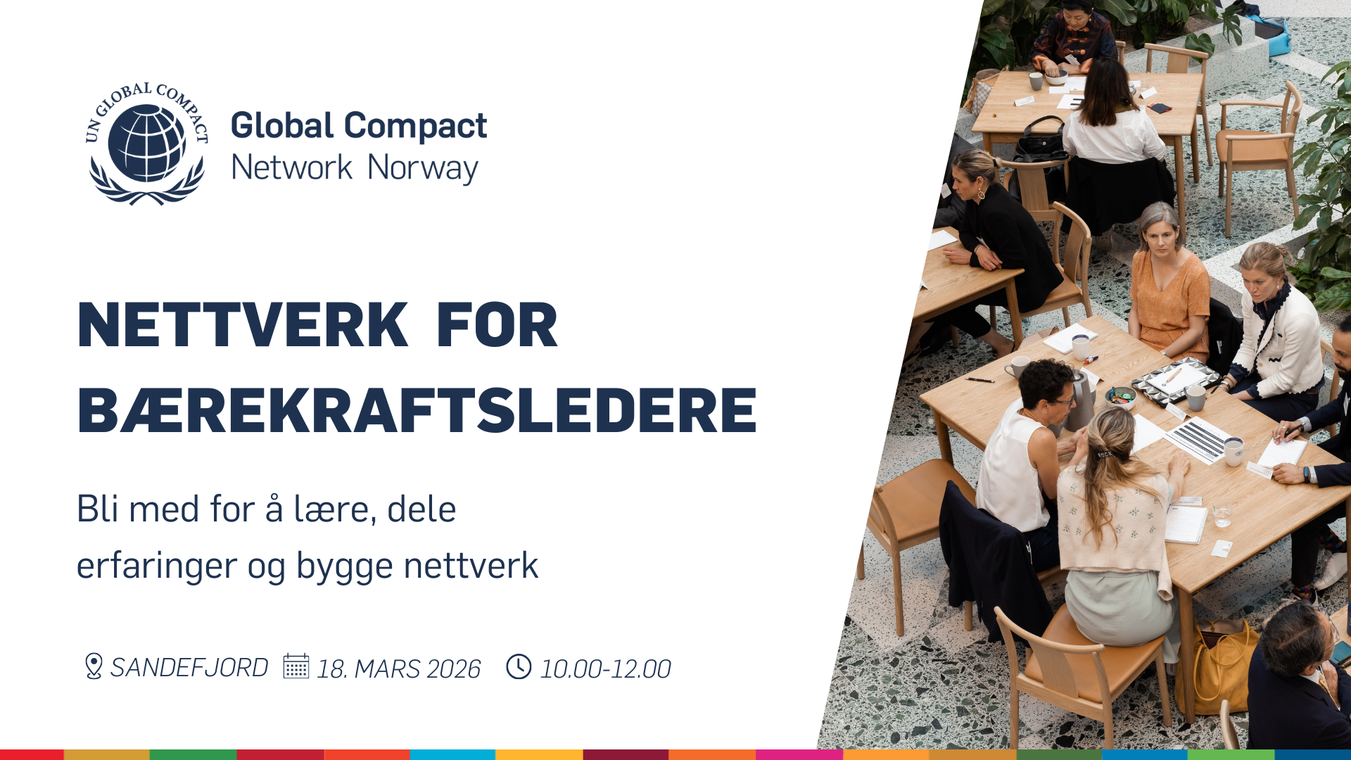Samling for bærekraftsledere | Sandefjord, Jotun x UN Global Compact Norge