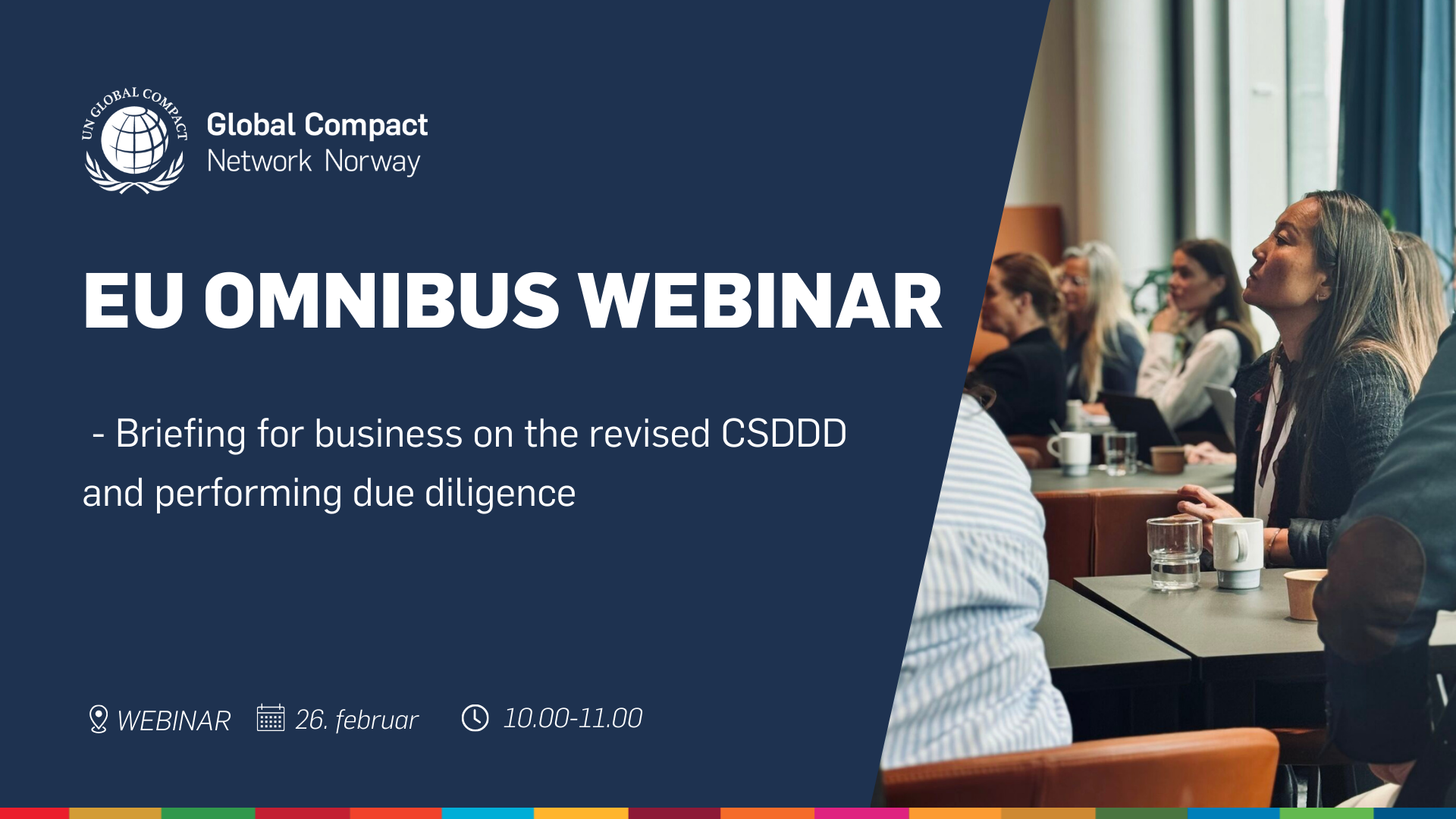 EU Omnibus Webinar - Briefing for business on the revised CSDDD and performing due diligence