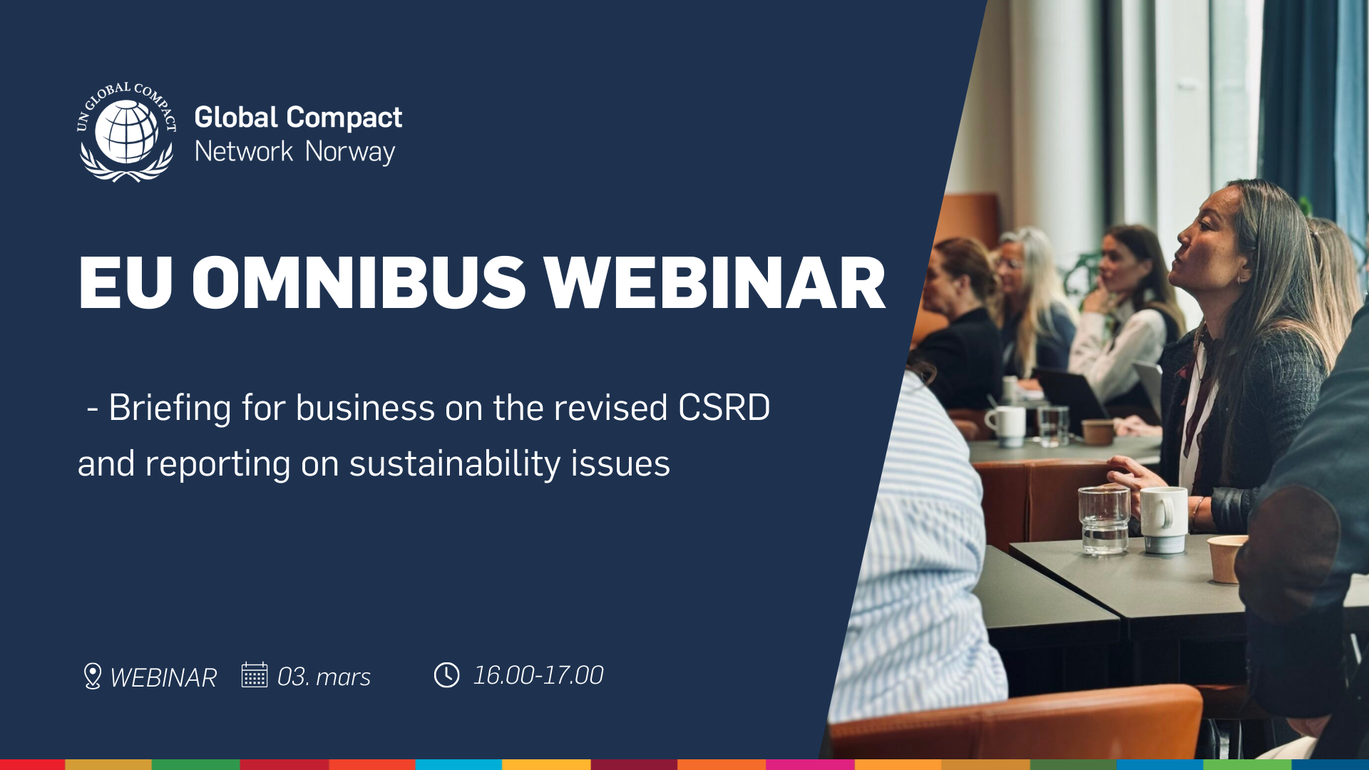EU Omnibus Webinar - Briefing for business on the revised CSRD and reporting on sustainability issues