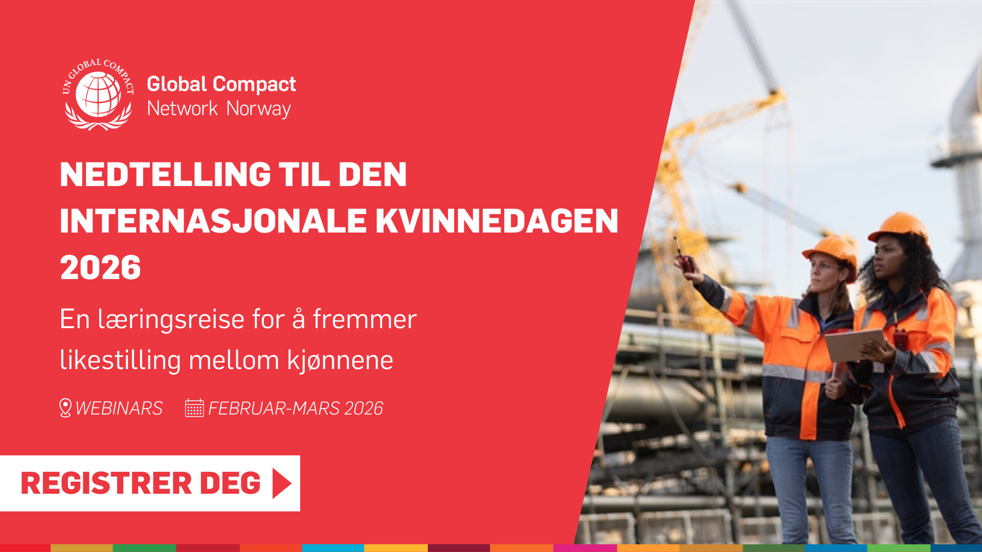 Nedtelling til den internasjonale kvinnedagen 2026