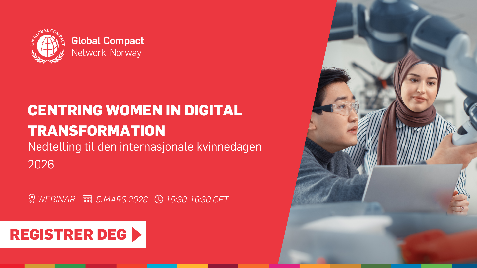 Siste økt : Nedtellingen til den Internasjonale Kvinnedagen 2026