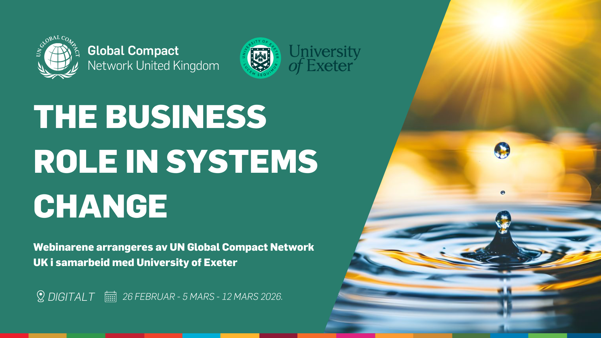 Webinar-serie : Næringslivets rolle i systemendringer