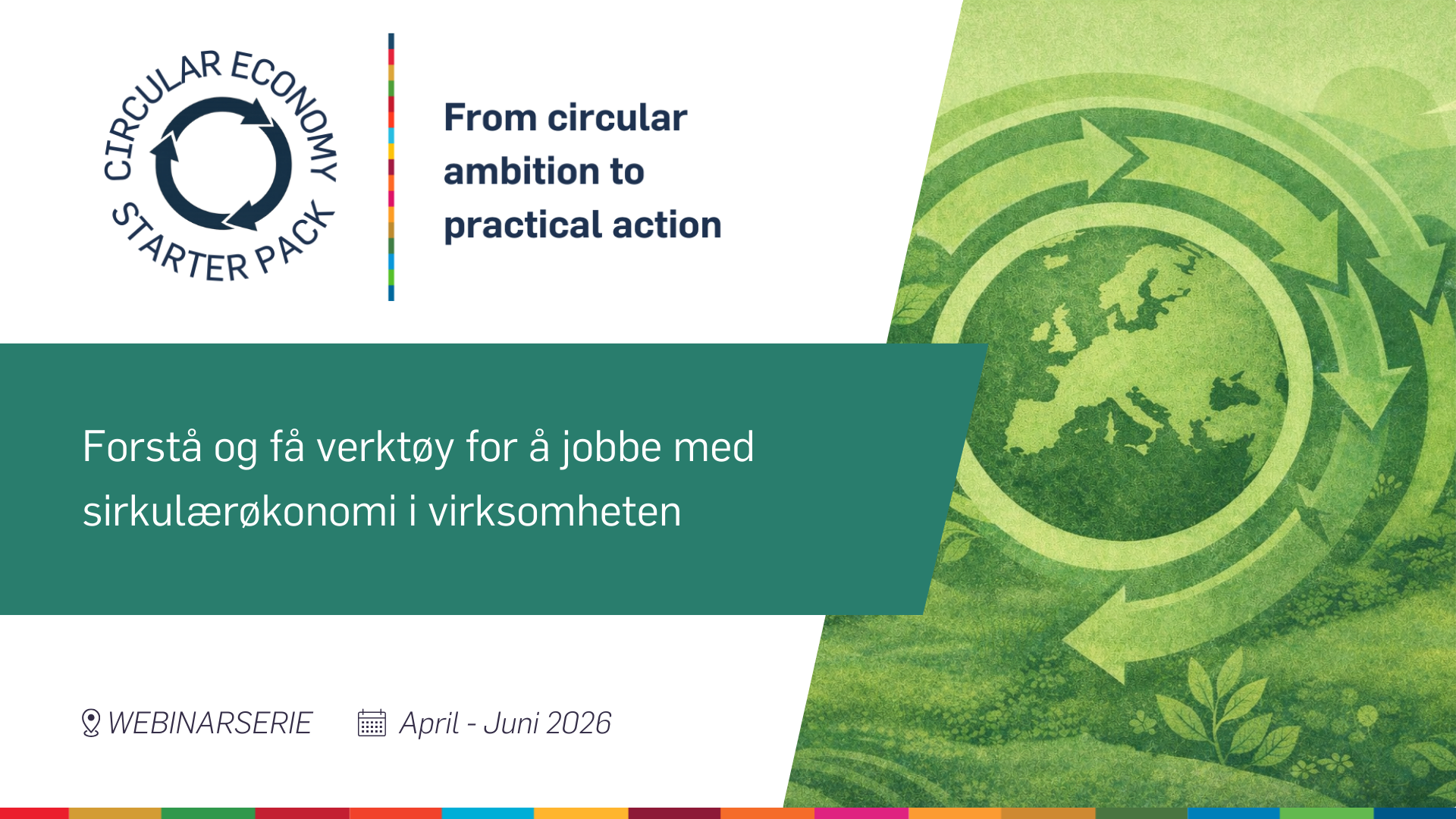 Sirkulærøkonomi Starter Pack – fem webinarer