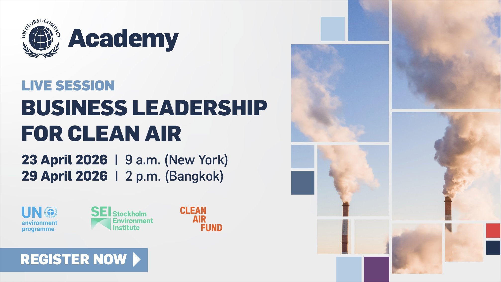 Business Leadership for Clean Air : Live Session